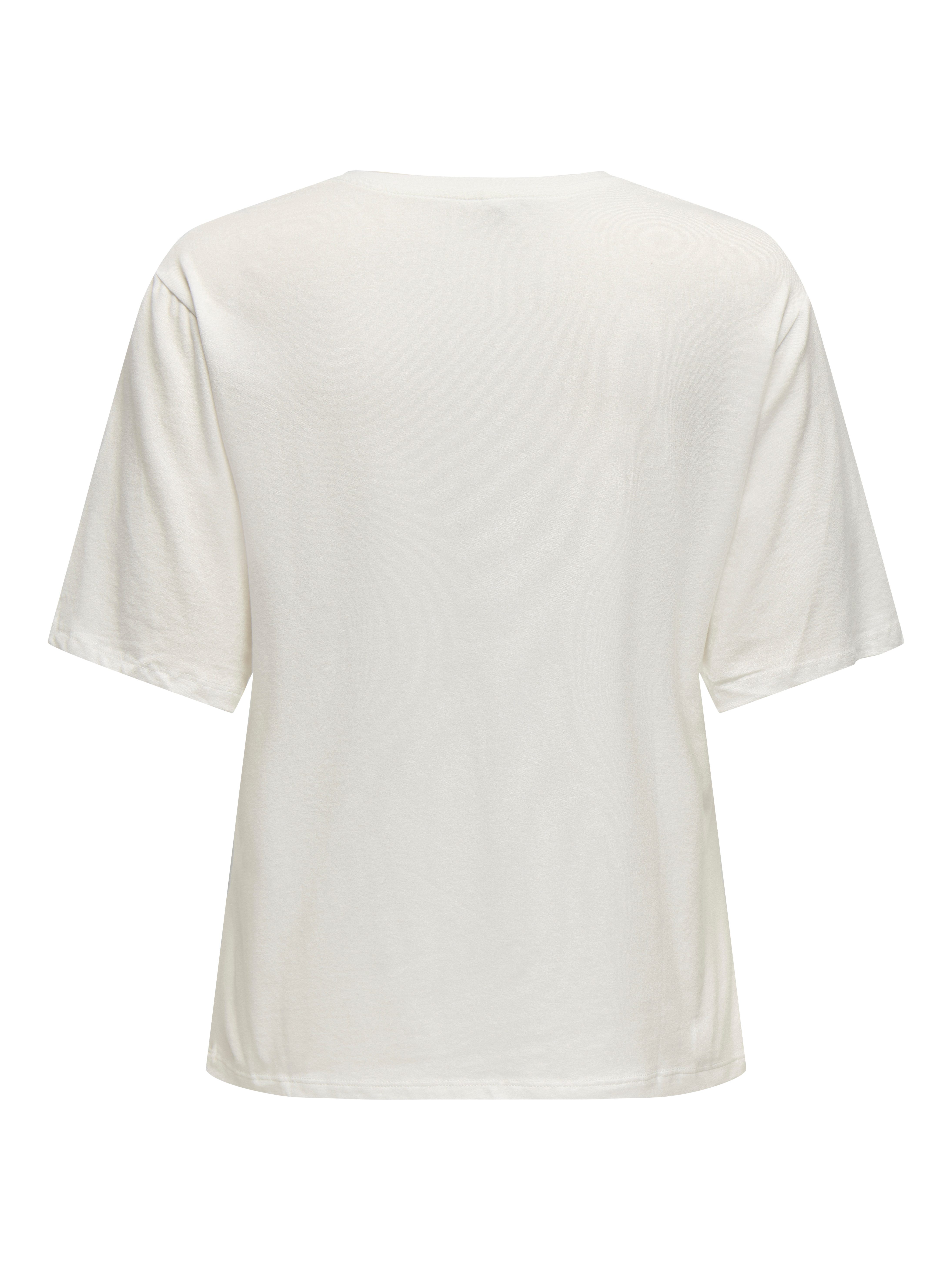 Only Shirt met korte mouwen ONLSANNI S/S STONES TOP BOX JRS