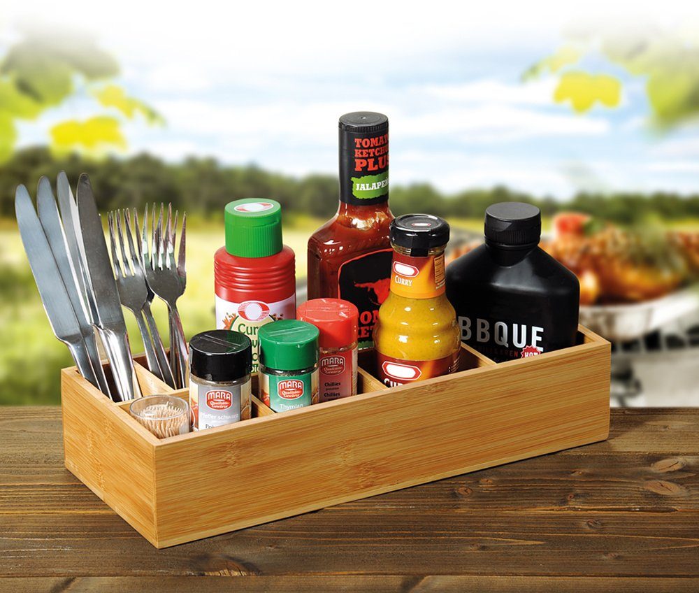 KESPER for kitchen & home Organizer Opbergdoos, FSC®-gecertificeerd bamboe
