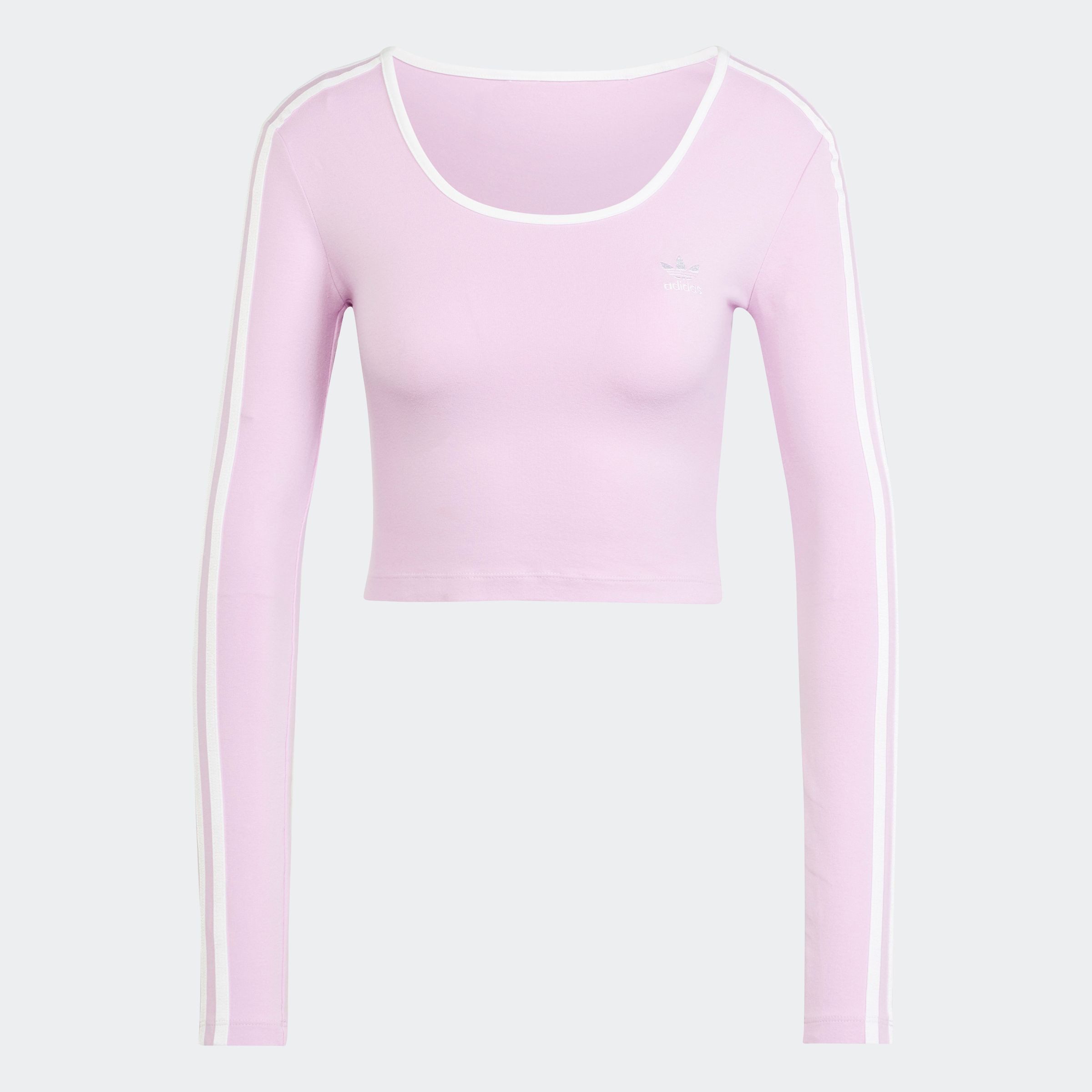 adidas Originals Shirt met lange mouwen 3S LS CROP