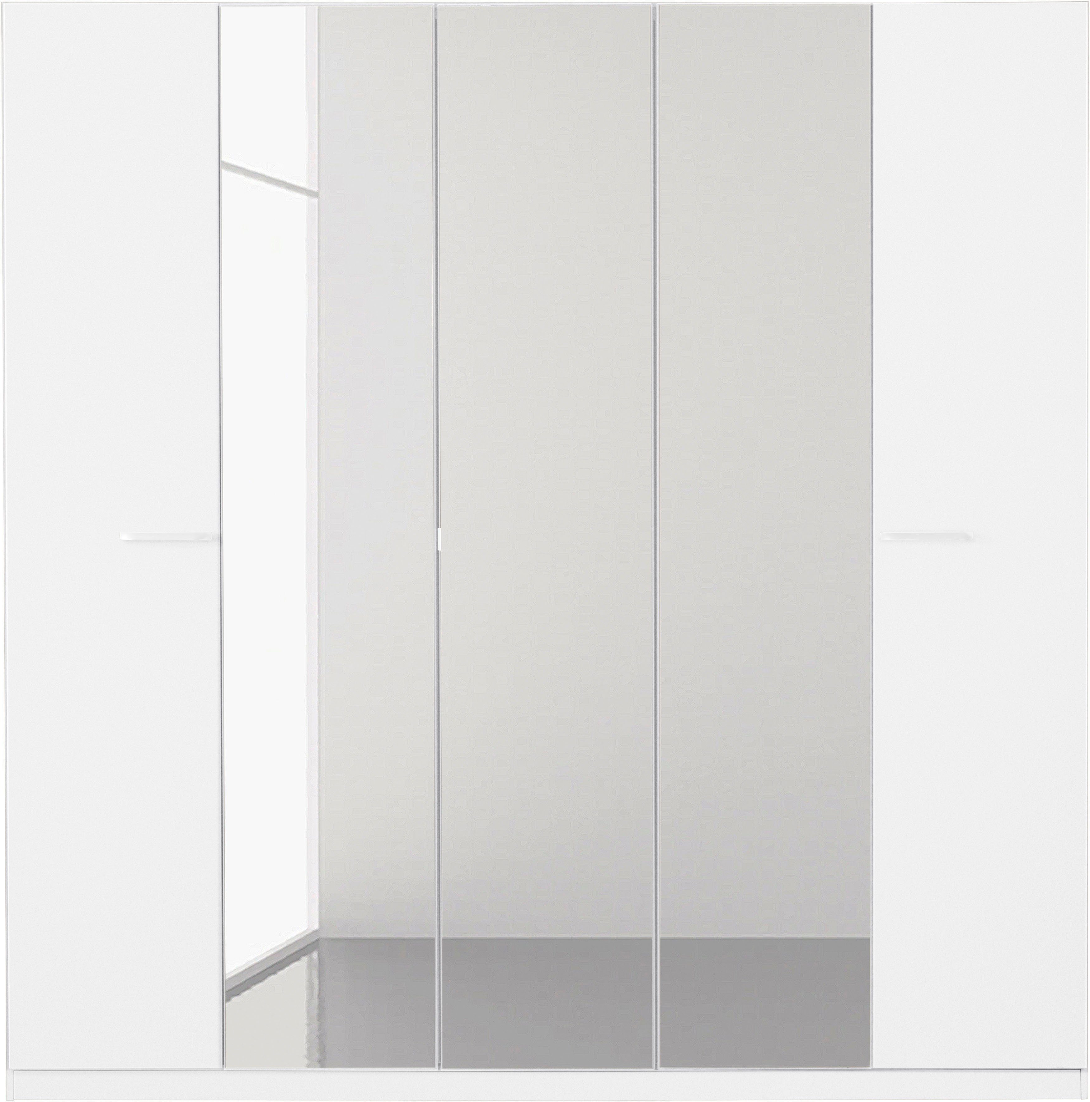 rauch Draaideurkast Kledingkast kast garderobe TOPSELLER OTELI incl. binnenindeling met 3 binnenlades extra planken optioneel met spiegel made in germany