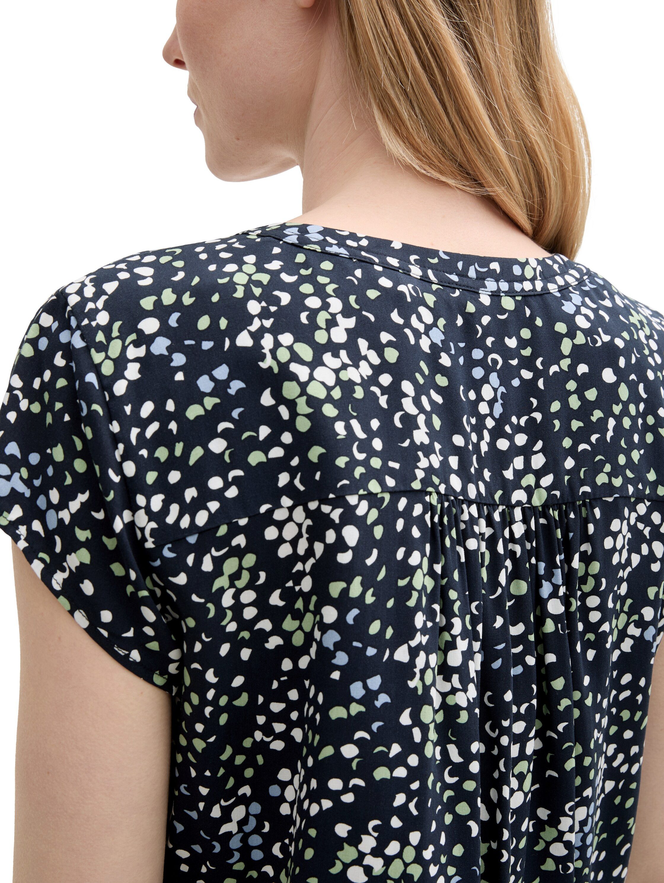 Tom Tailor Blouse met korte mouwen met grafisch patroon