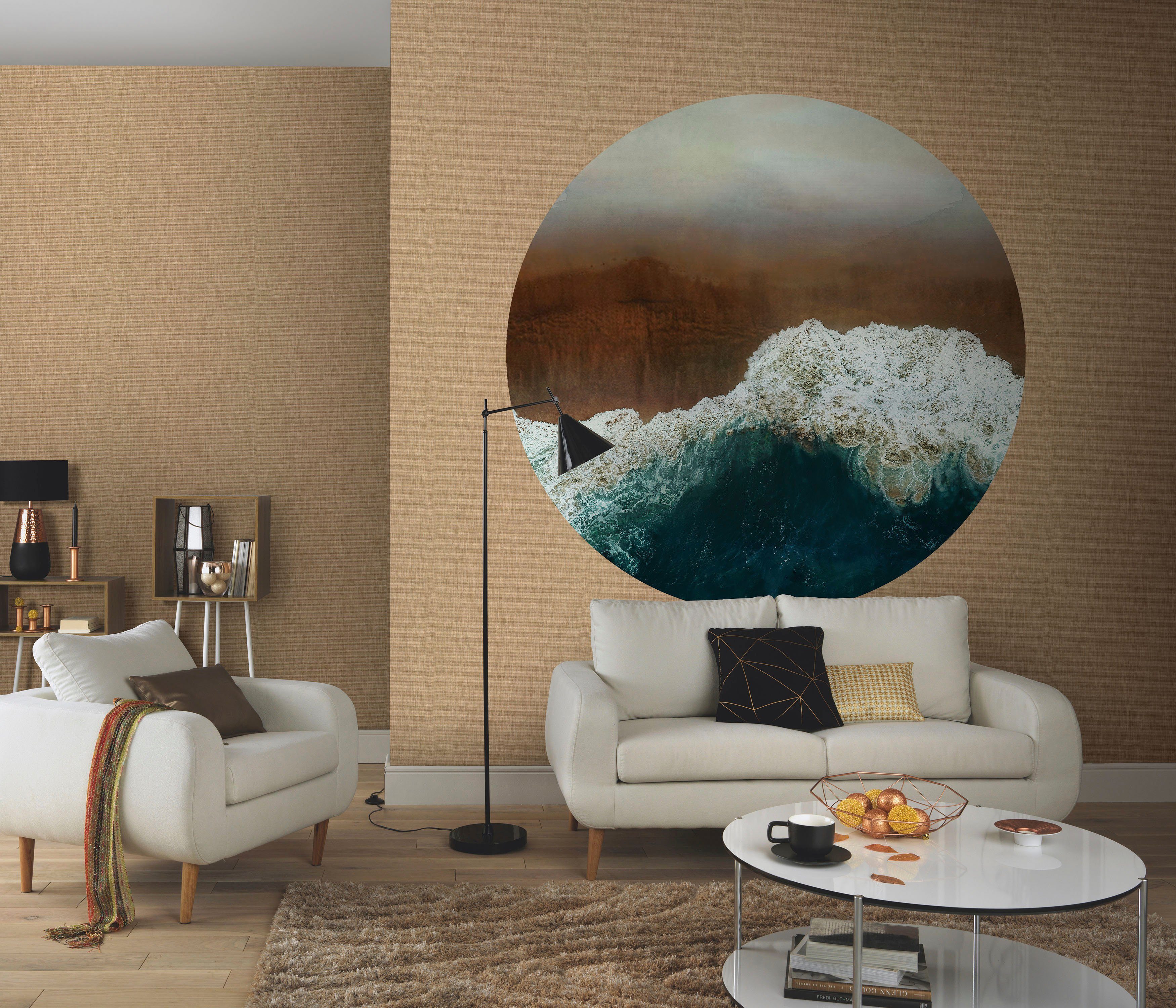 Fashion for walls Fotobehang Spume Ftalaten vrij fotobehang bruin