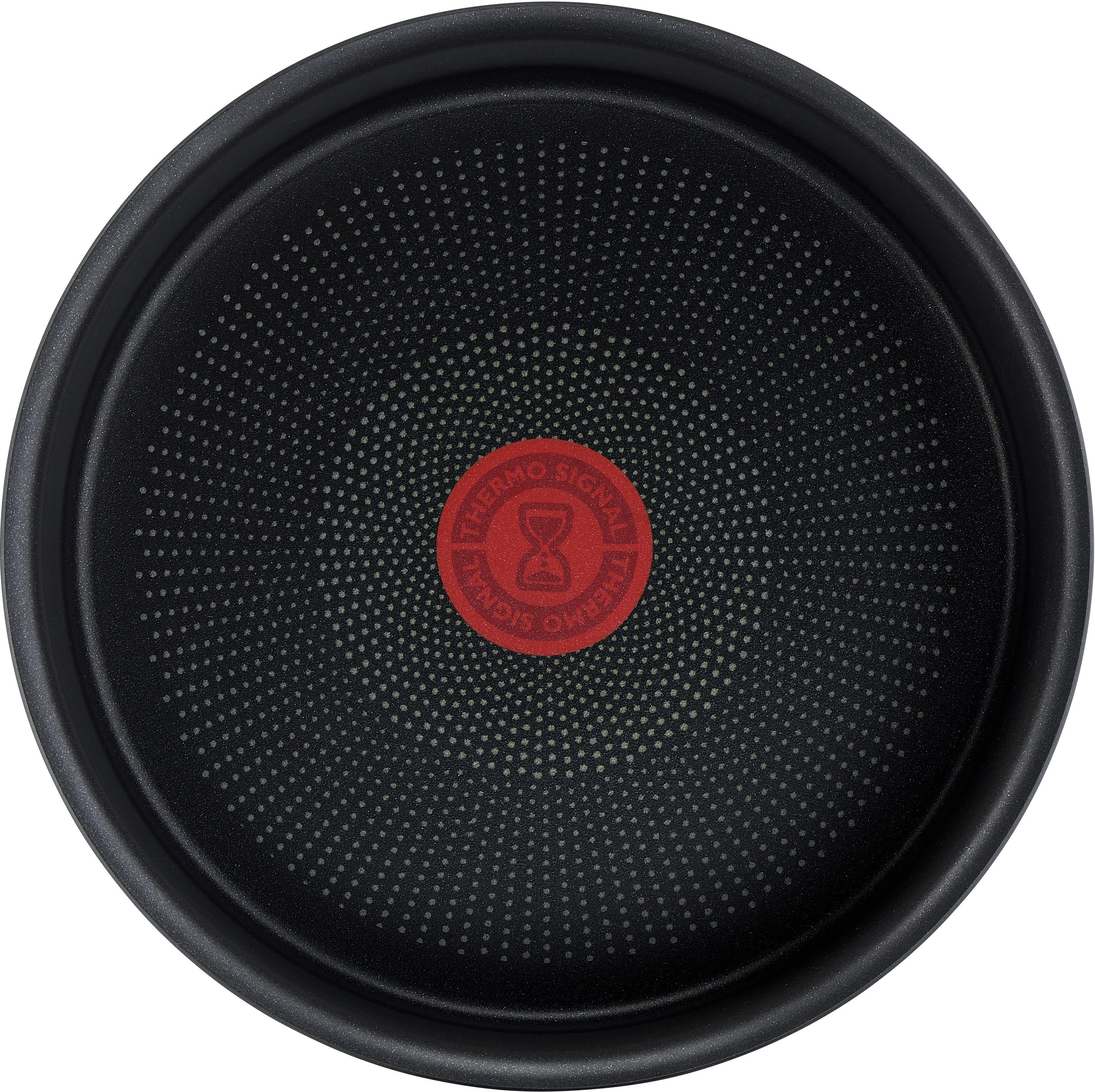 Tefal Pannenset L76491 Ingenio Ultimate, kookpan set inductie, anti-aanbaklaag geschikt voor alle kookplaten, thermo-signaal bij ideale baktemperatuur (set, 10-delig)