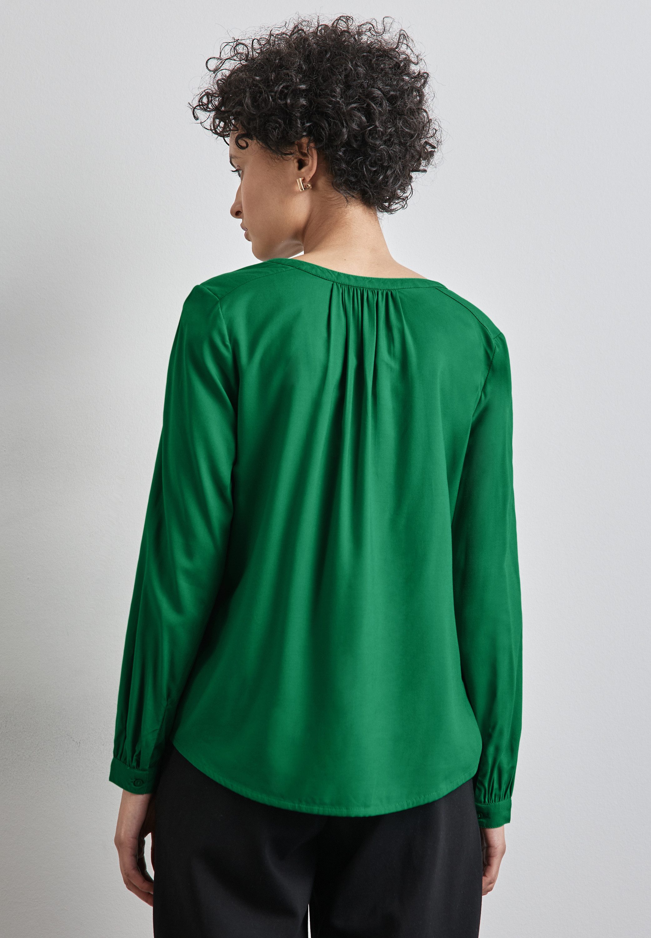 STREET ONE Blouse met lange mouwen in tuniekstijl