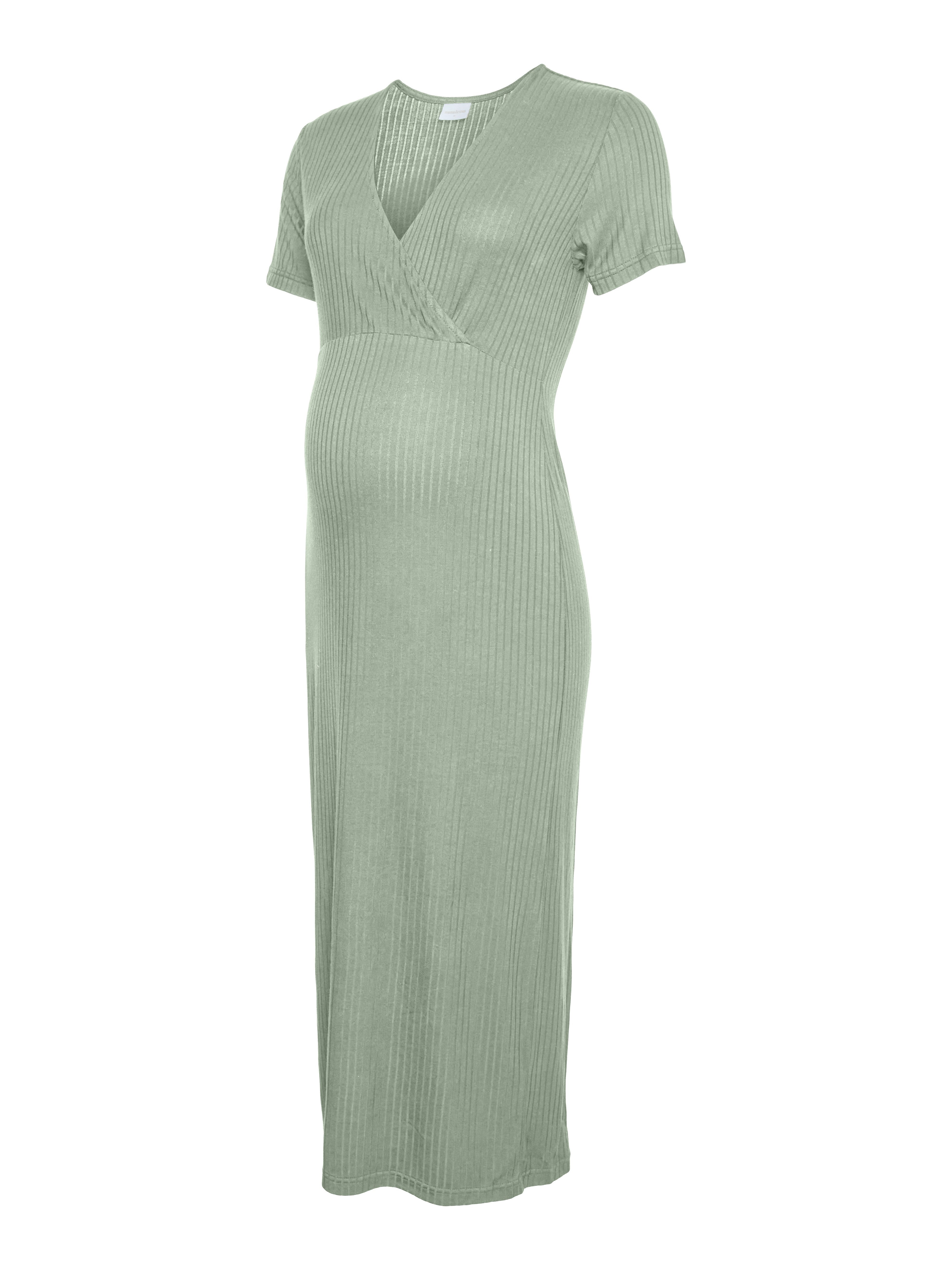 Mamalicious Jerseyjurk MLTRINITY TESS SS JRS MIDI DRESS 2F NOOS