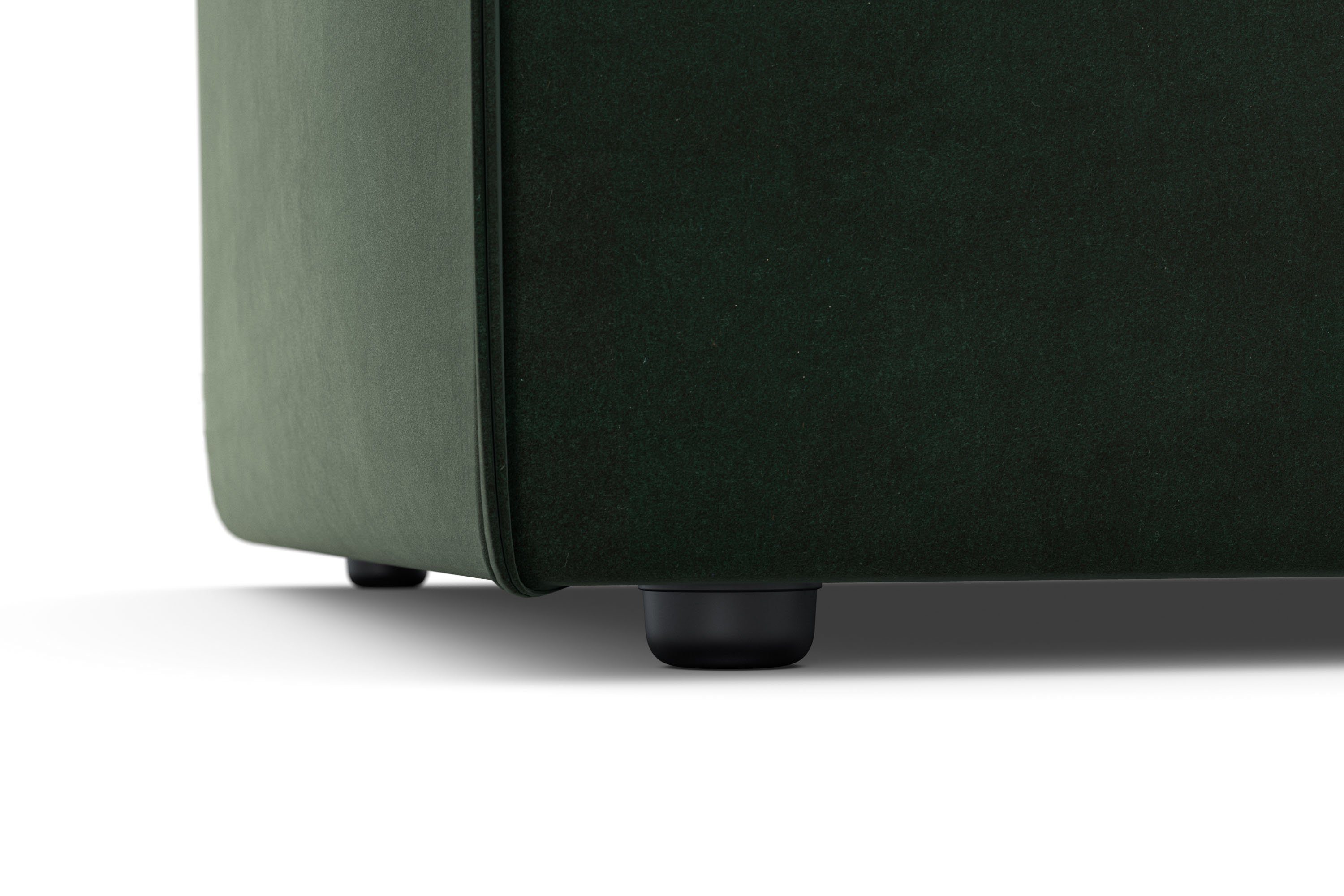 RAUM.ID Bank-hoekelement Merid, sofa-element, afmetingen B/D/H: 97/97/46 cm als module of apart te gebruiken, voor individuele samenstelling