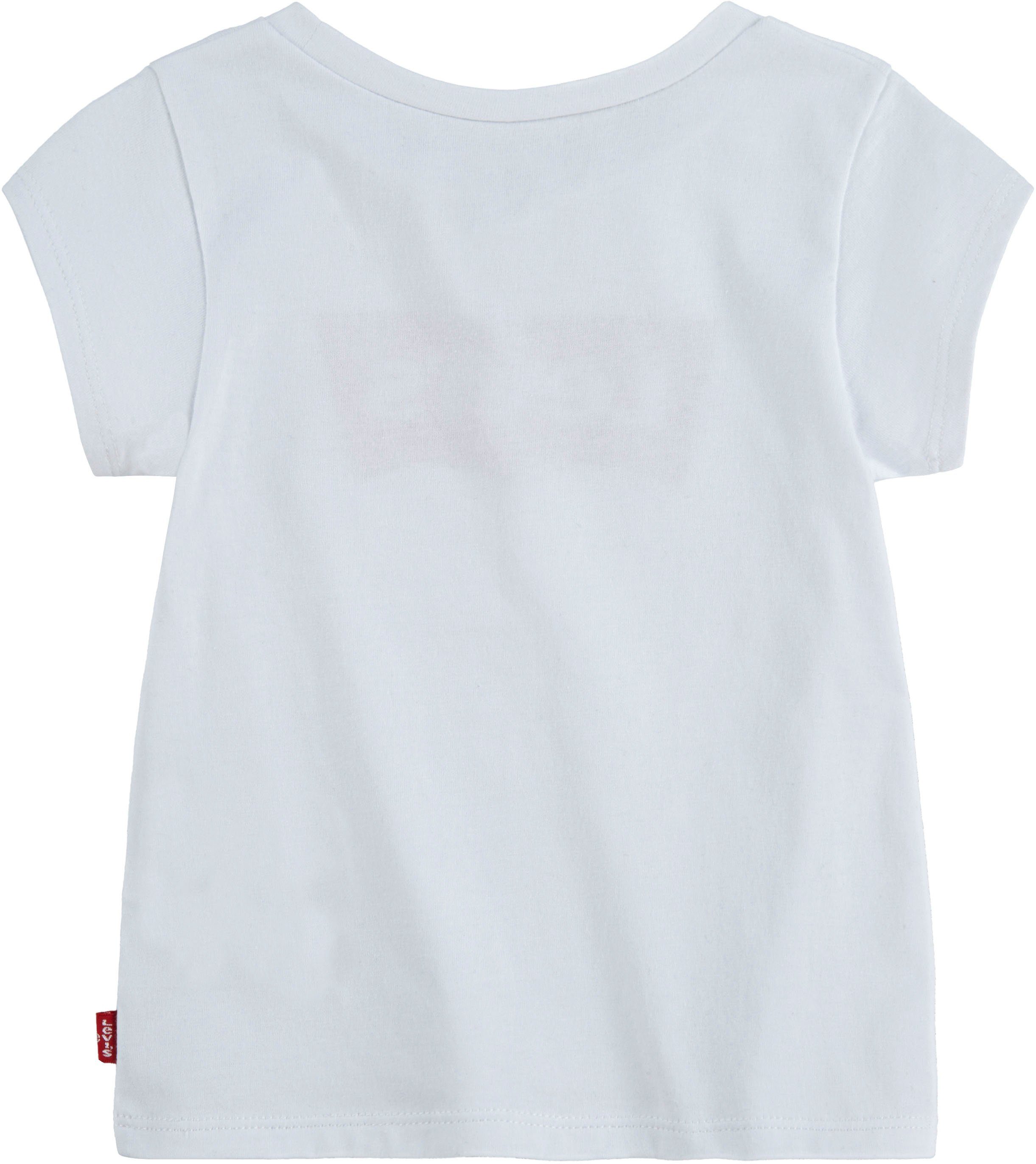 Levi's Kidswear T-shirt LVG BATWING TEE met levis®-print - voor baby meisjes