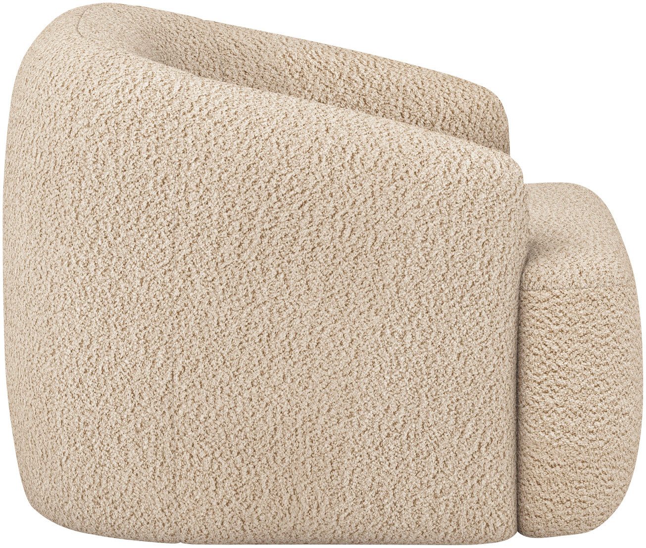 INOSIGN Fauteuil Nergal, BxDxH, 120x110x81 cm Grote fauteuil met golfondersteuning, in verschillende kleuren