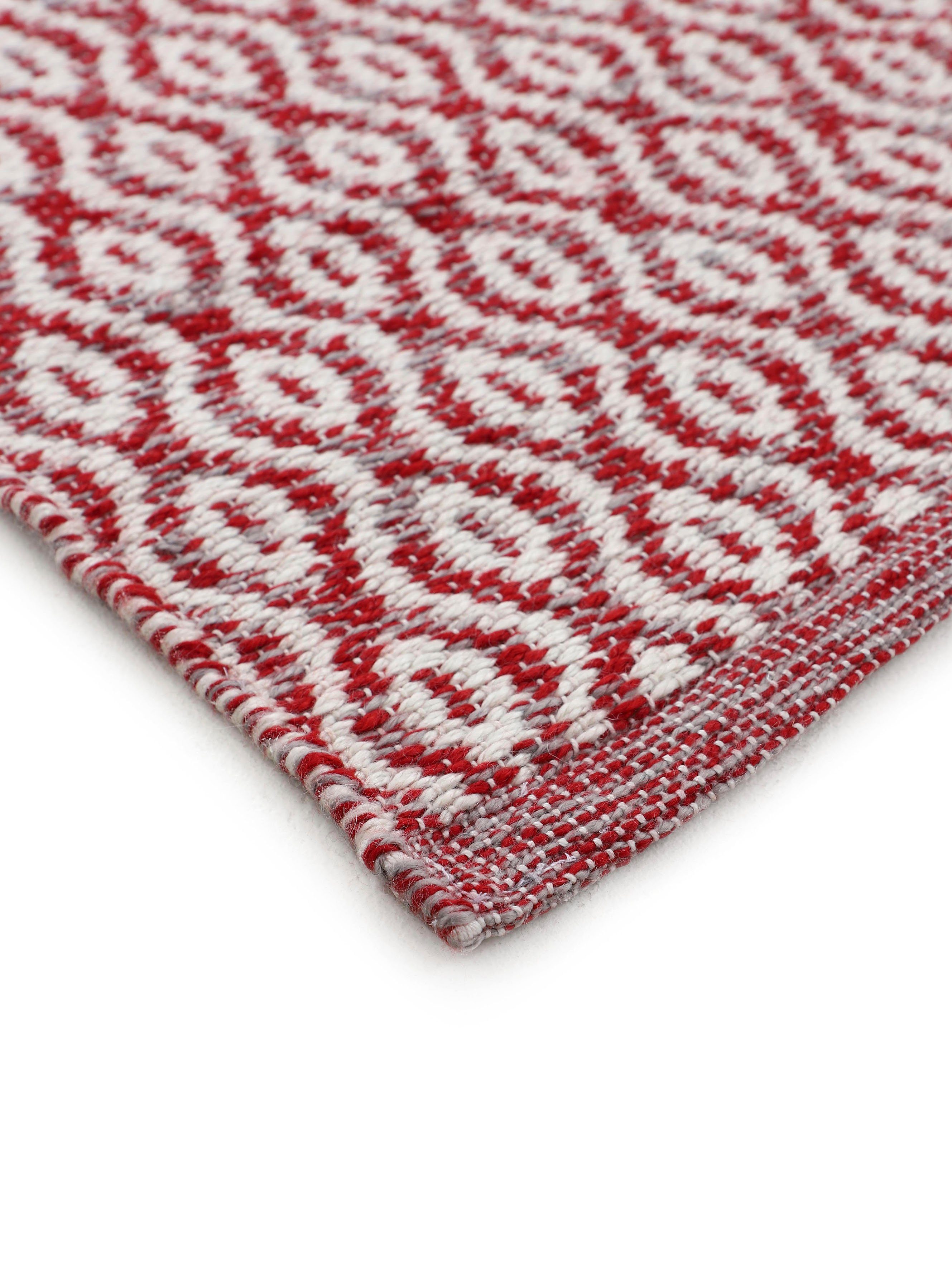 carpetfine Vloerkleed Frida 202 Omkeerbaar tapijt, 100% gerecycled materiaal (PET), vlakweefsel, sisal uitstraling
