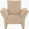 domo collection fauteuil bovino inclusief armleuningfunctie beige