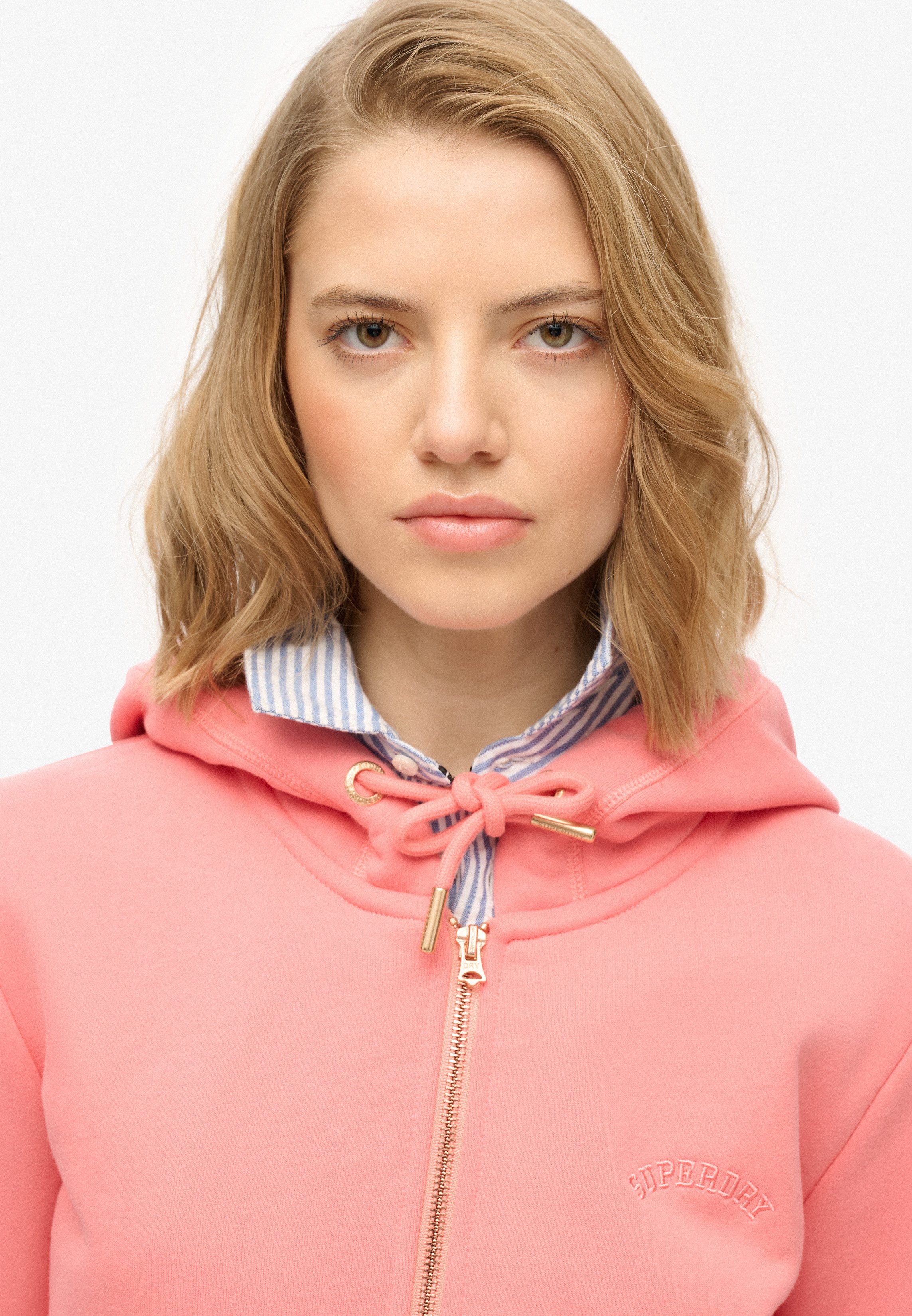Superdry Capuchonsweatvest ESSENTIAL LOGO ZIPHOOD HB