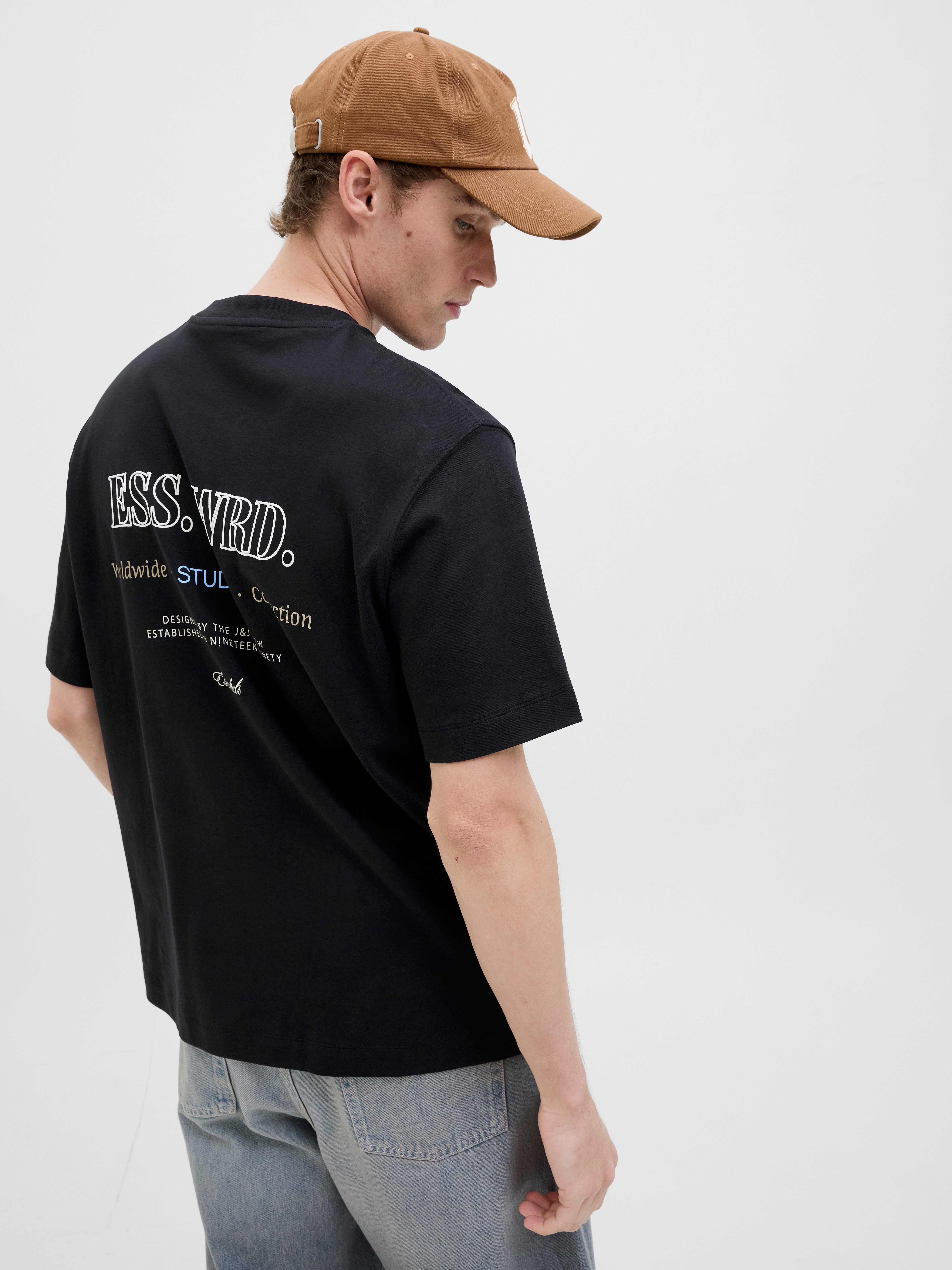 Jack & Jones Shirt met ronde hals JJEURBAN EDGE STUDIO TEE SS O-NECK NOOS