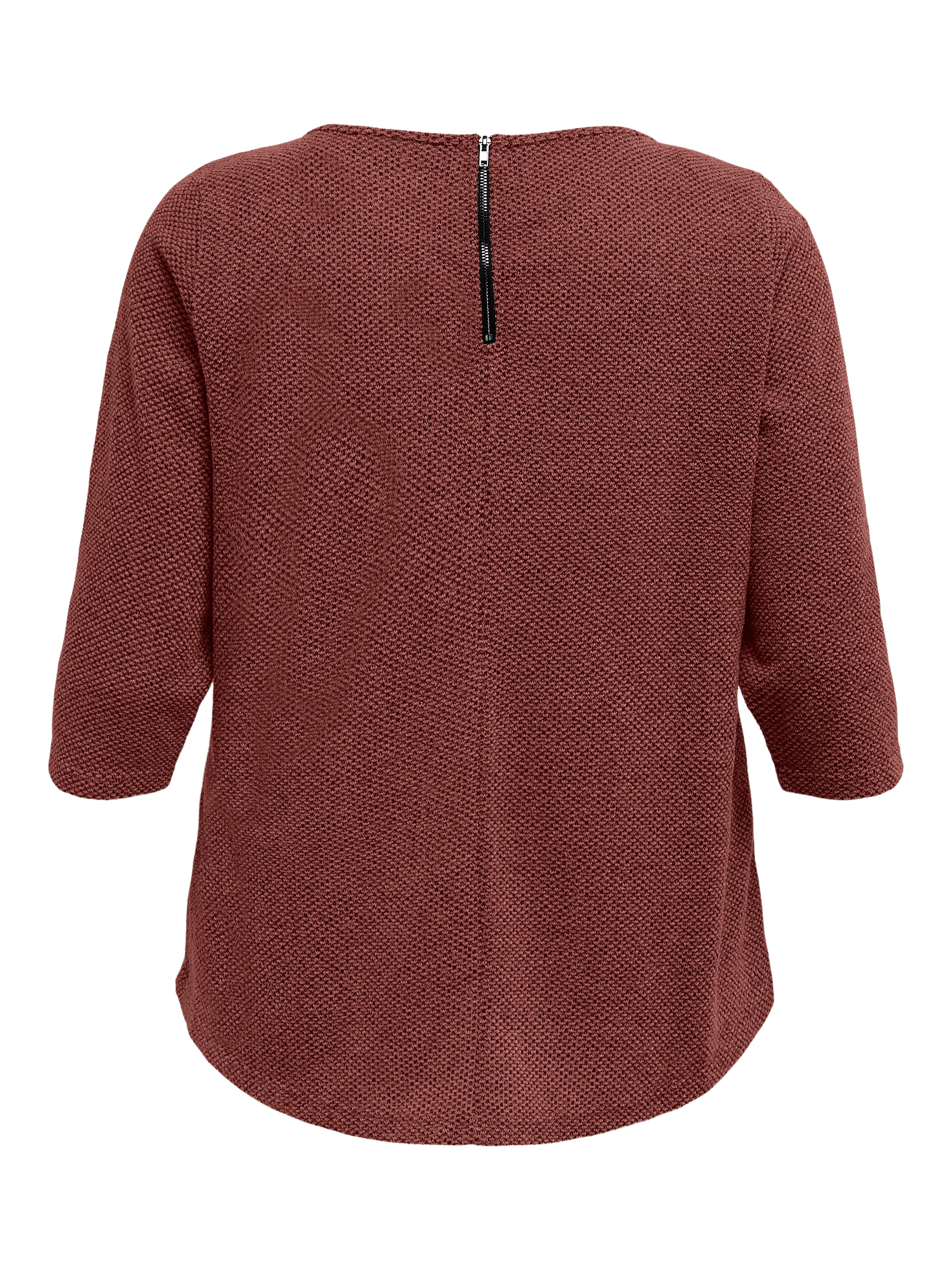 ONLY CARMAKOMA Shirt met 3/4 mouwen CARMARTHA 3/4 TOP
