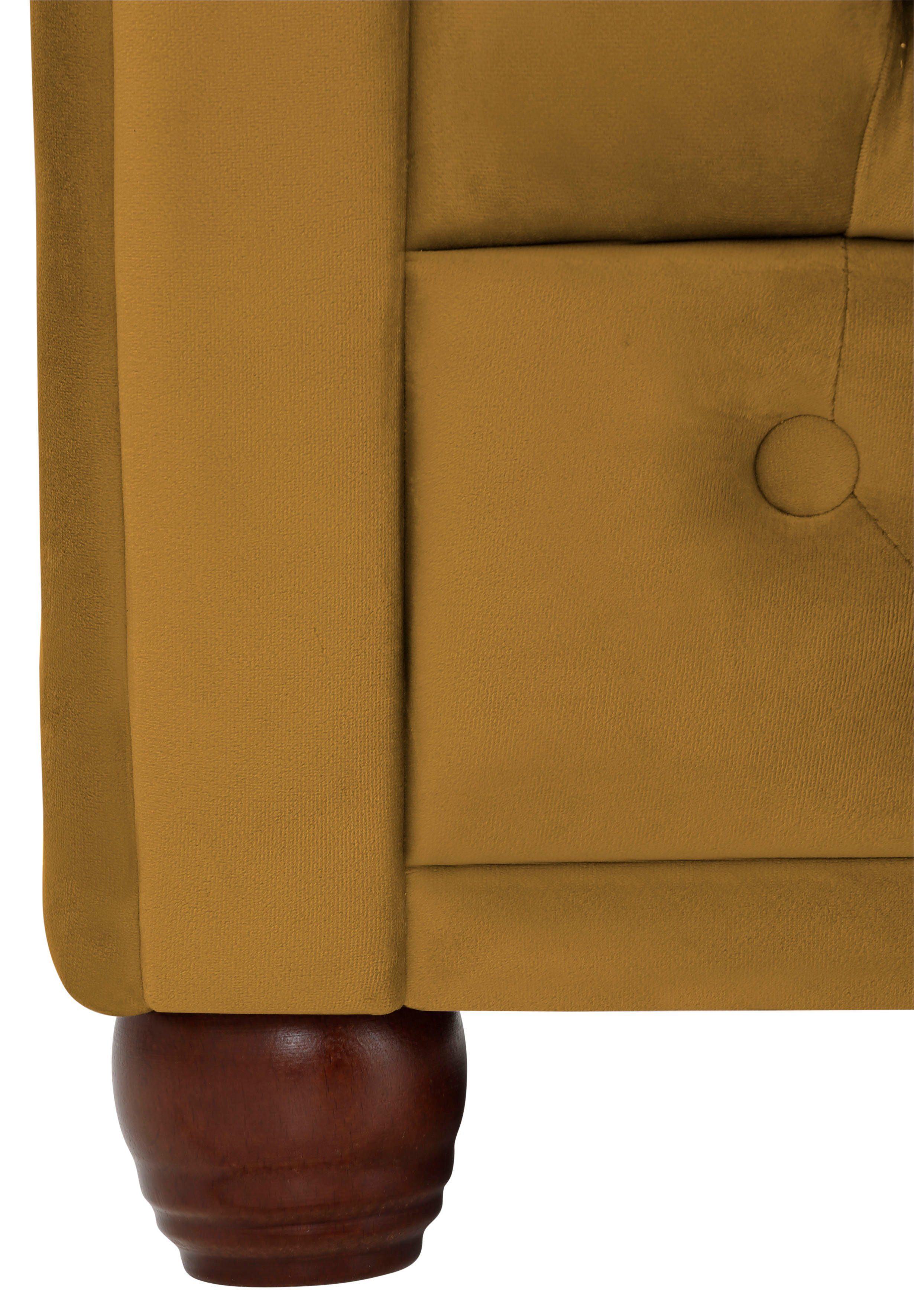 Home affaire Chesterfield-fauteuil New Castle fauteuil hoogwaardige capitonnage, bxdxh: 104x86x72 cm