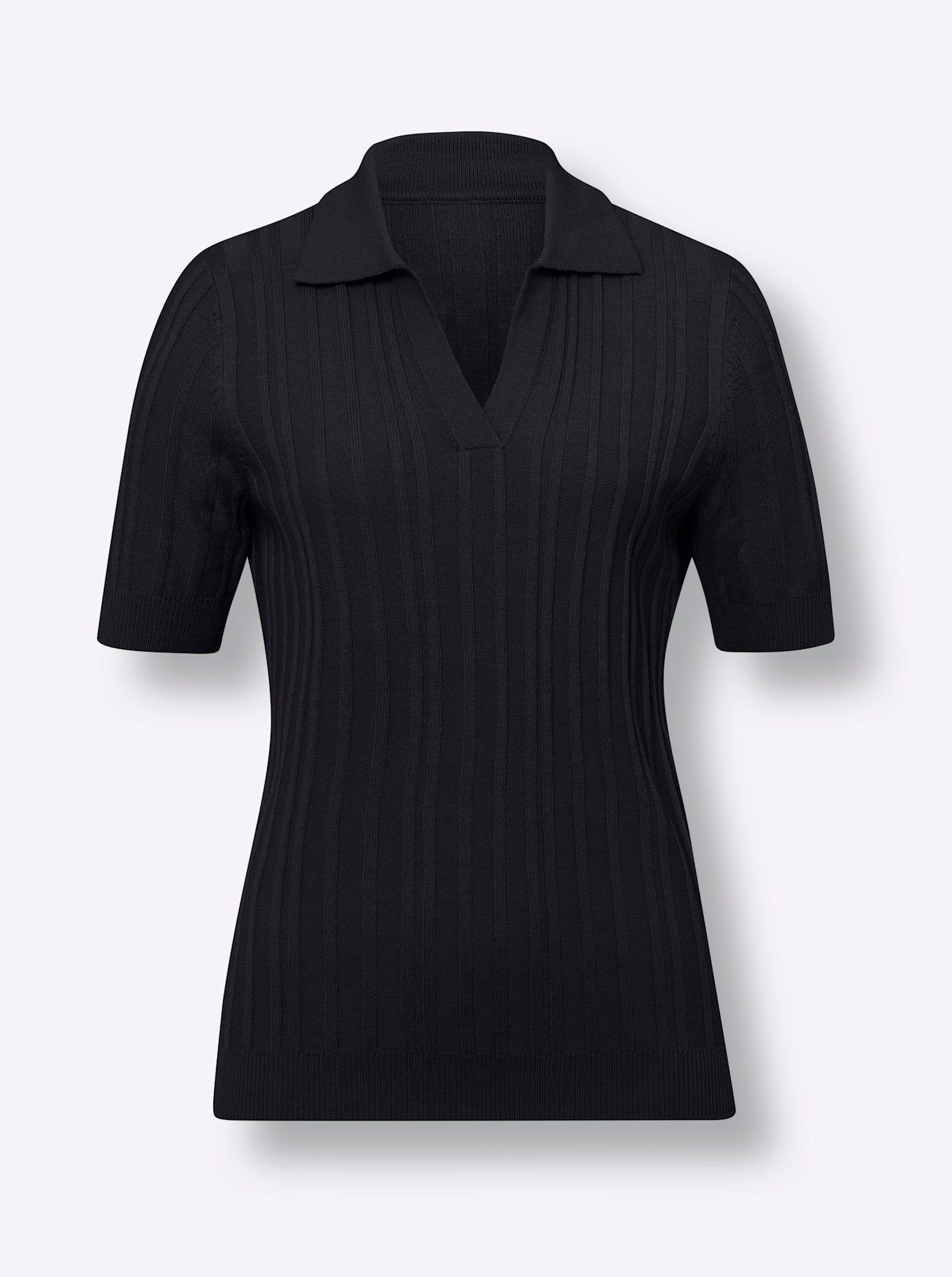 Classic Basics Trui met polokraag Trui met korte mouwen