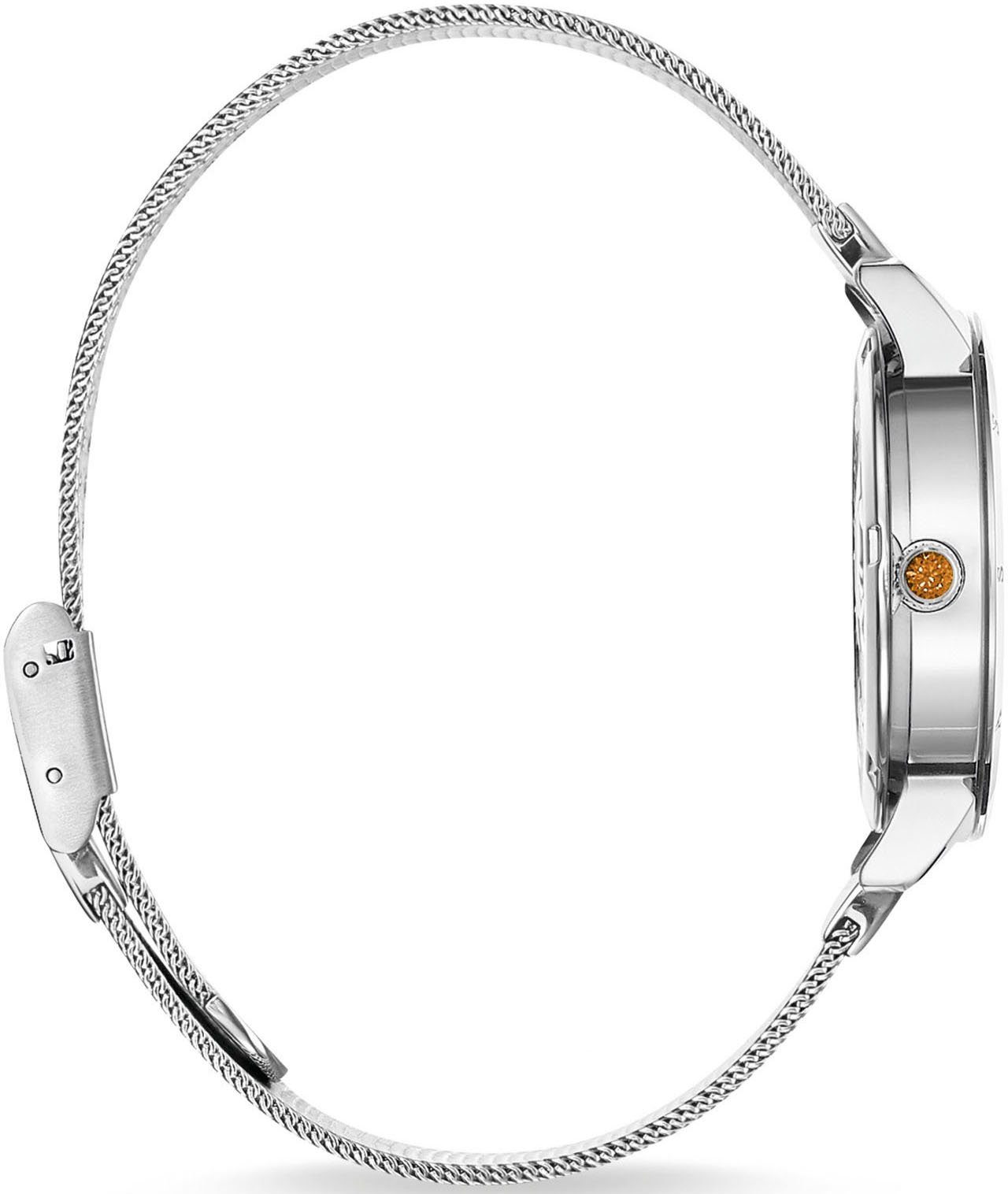 THOMAS SABO Kwartshorloge KALEIDOSKOP LIBELLE Damenuur, horloge, libelle-ontwerp, sierstenen