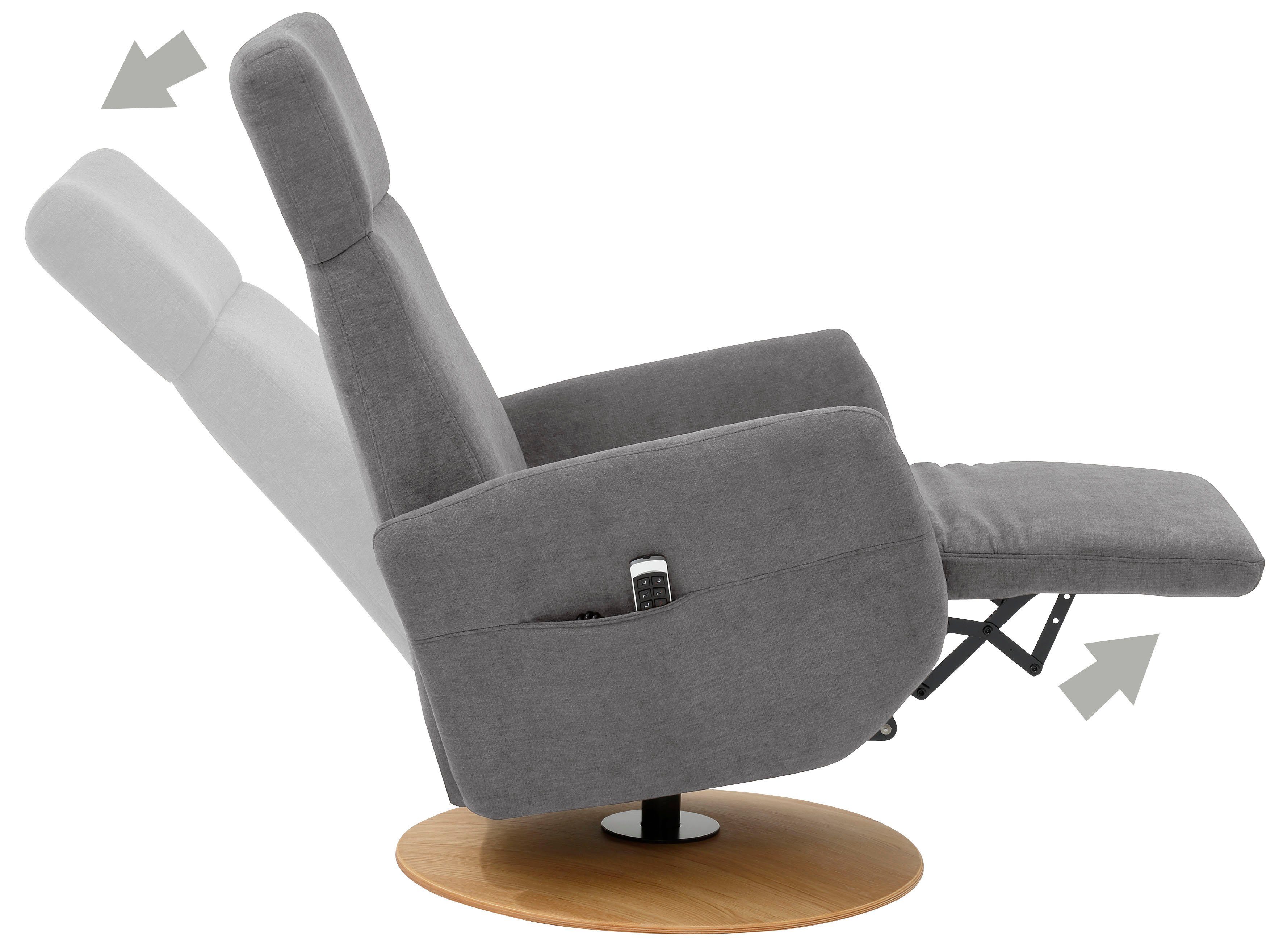 sit&more Relaxfauteuil Cobra naar keuze met 2 motoren, 2 motoren en accu of met 2 motoren
