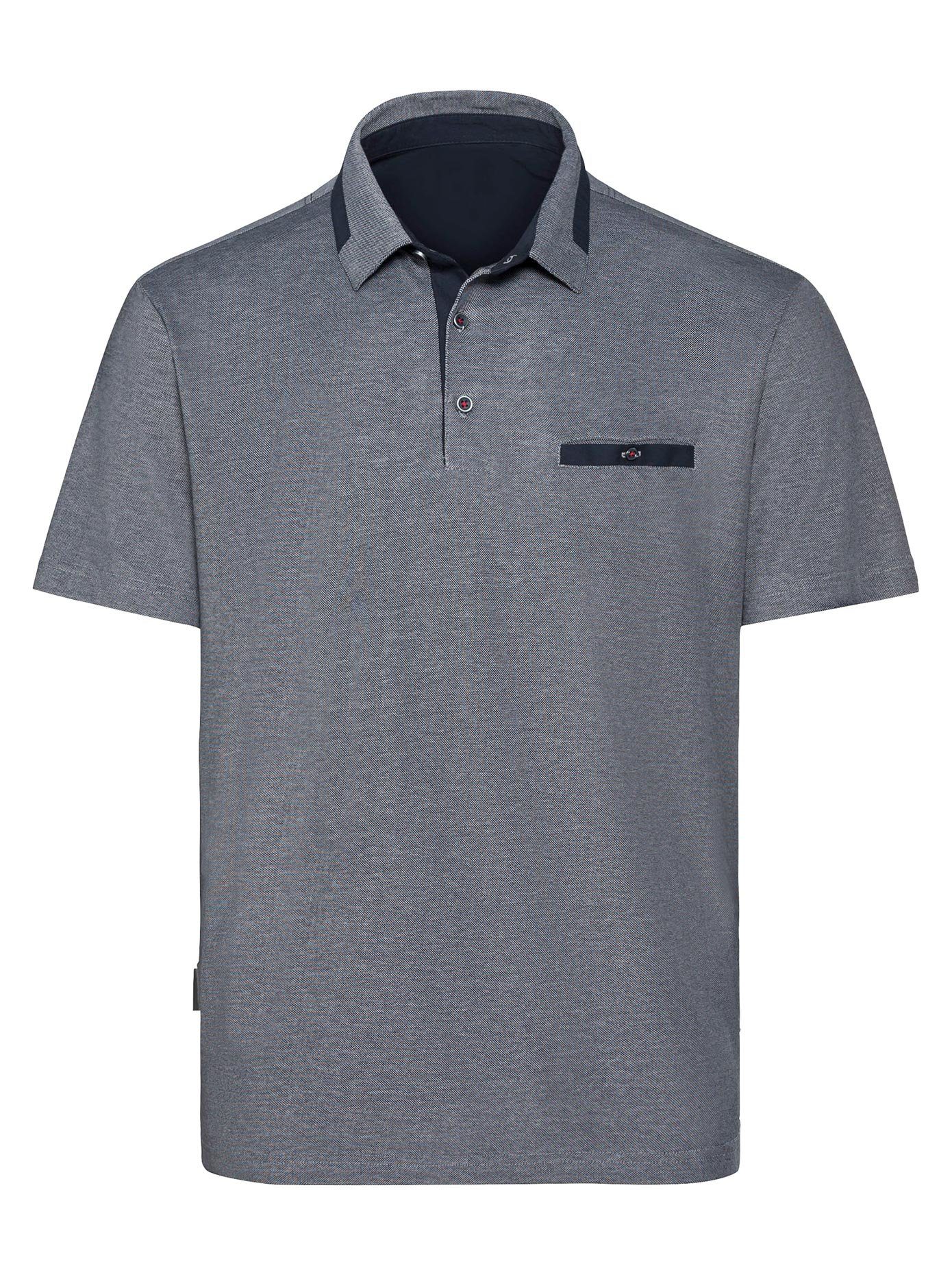 Marco Donati Poloshirt met korte mouwen (1-delig)
