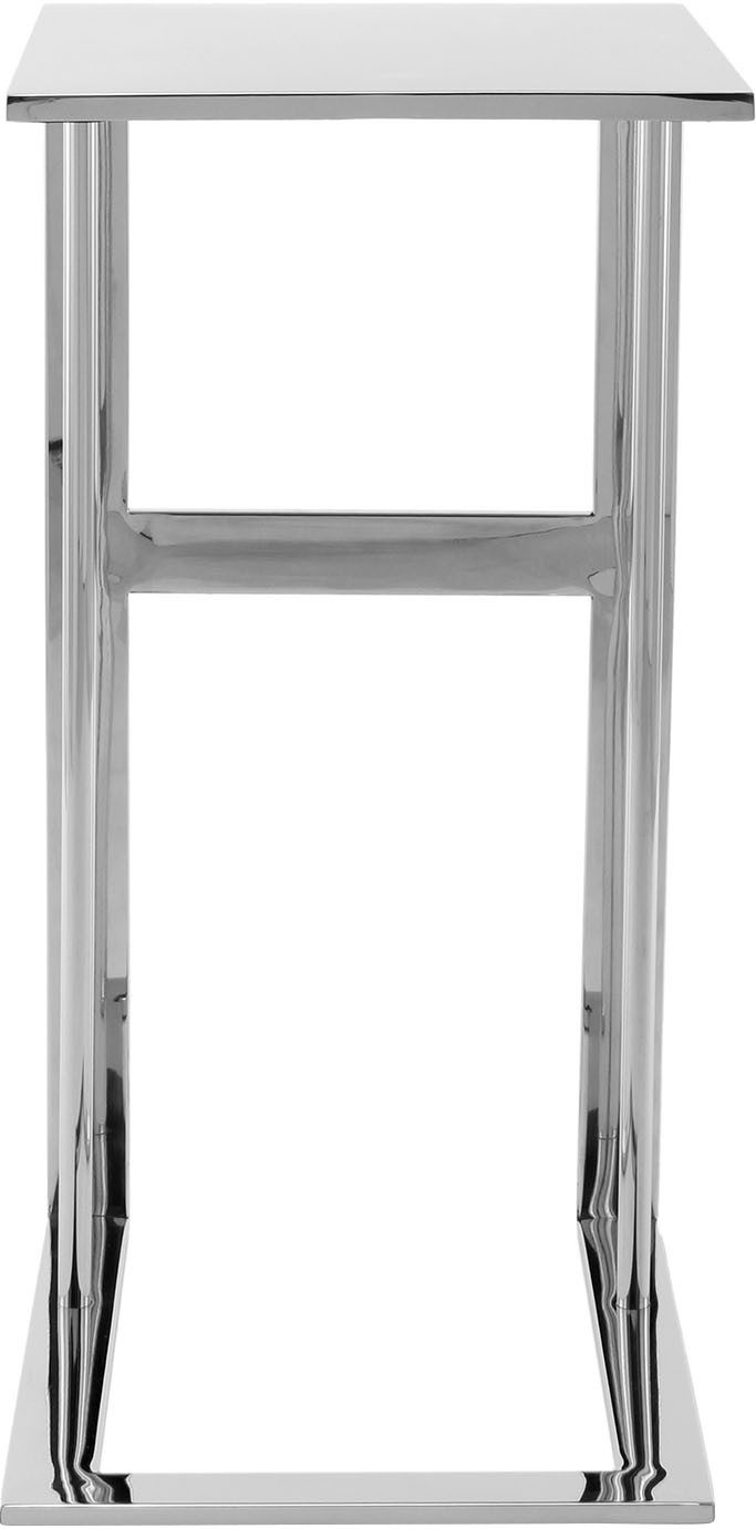 Kayoom Bijzettafel Sten 125, minimalistisch ontwerp, gemaakt van 100% RVS (1 stuk)