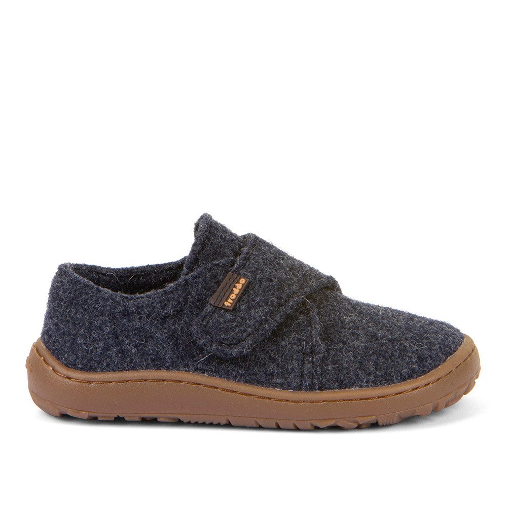 froddo® Pantoffels BAREFOOT WOOLY Klittenbandschoen, kleuterschoen met wollen voering