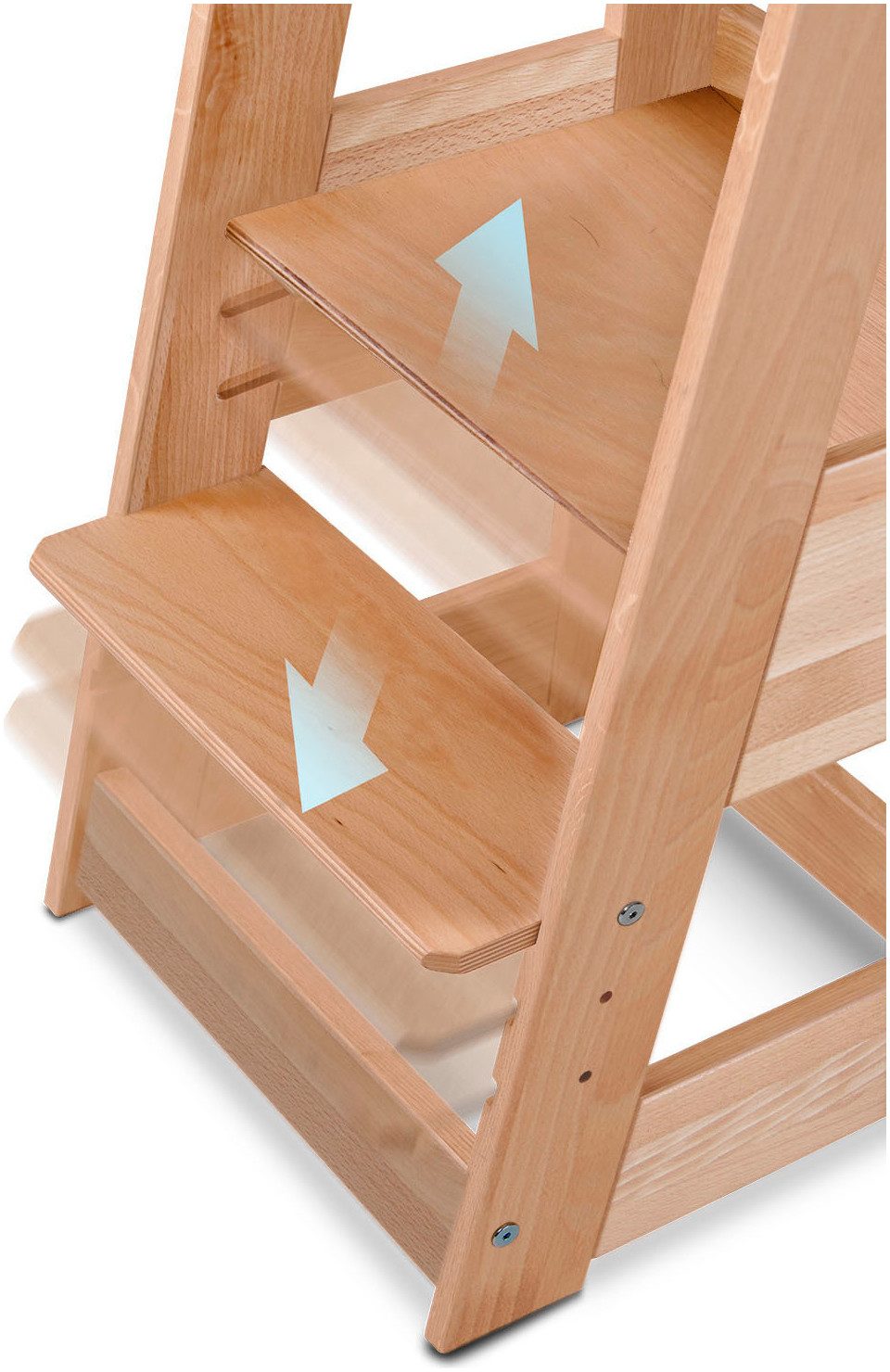 tiSsi® Stahulp Tweeledige leertoren, natuur