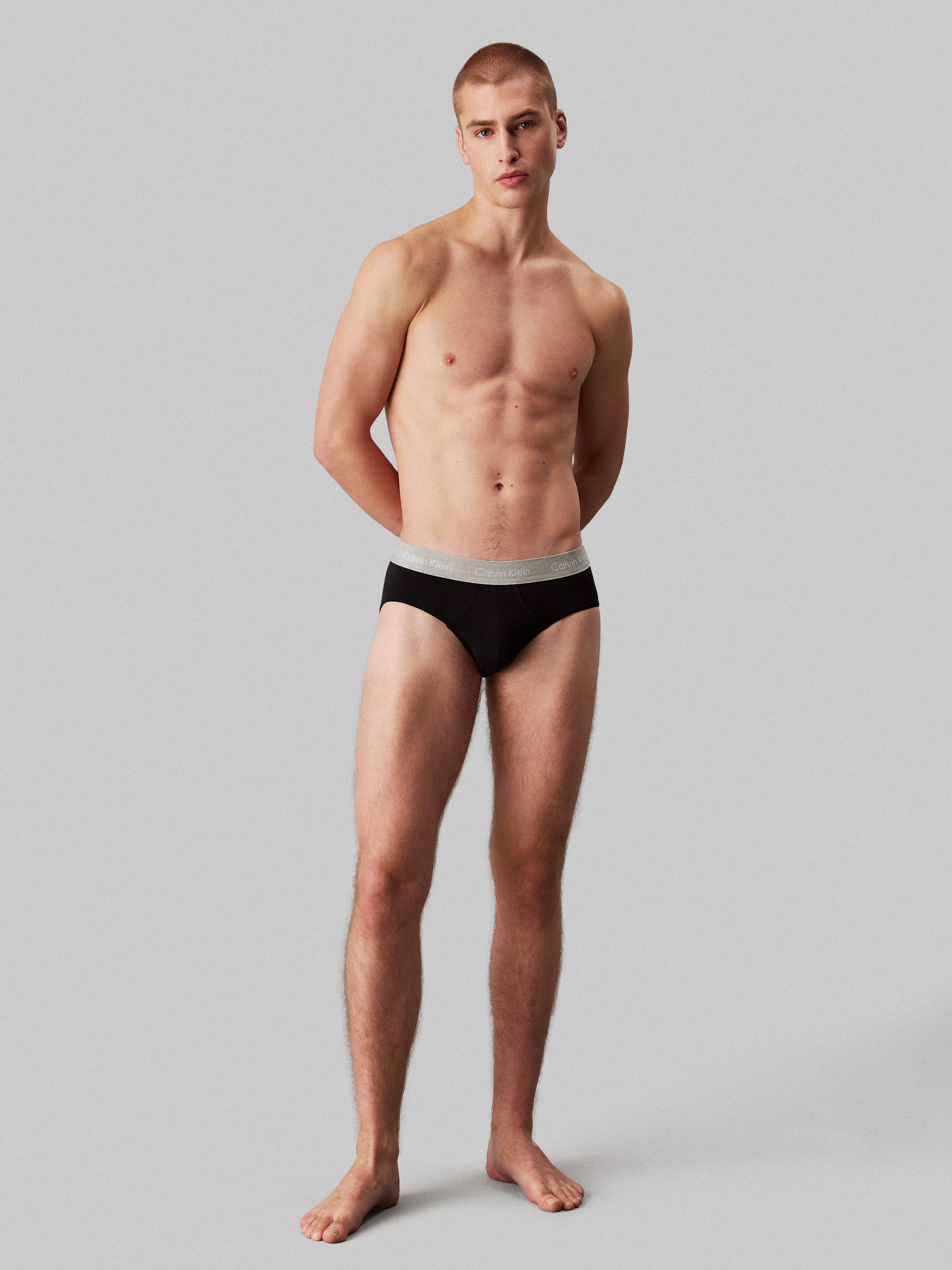 Calvin Klein Hipster met gekleurde weefband (3 stuks)