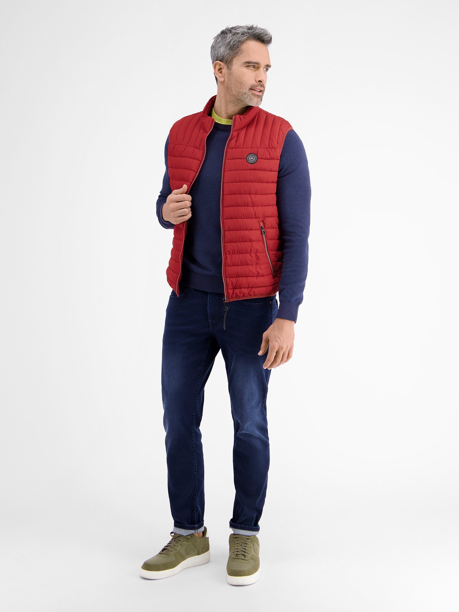 Lerros Bodywarmer LERROS gestikte vest