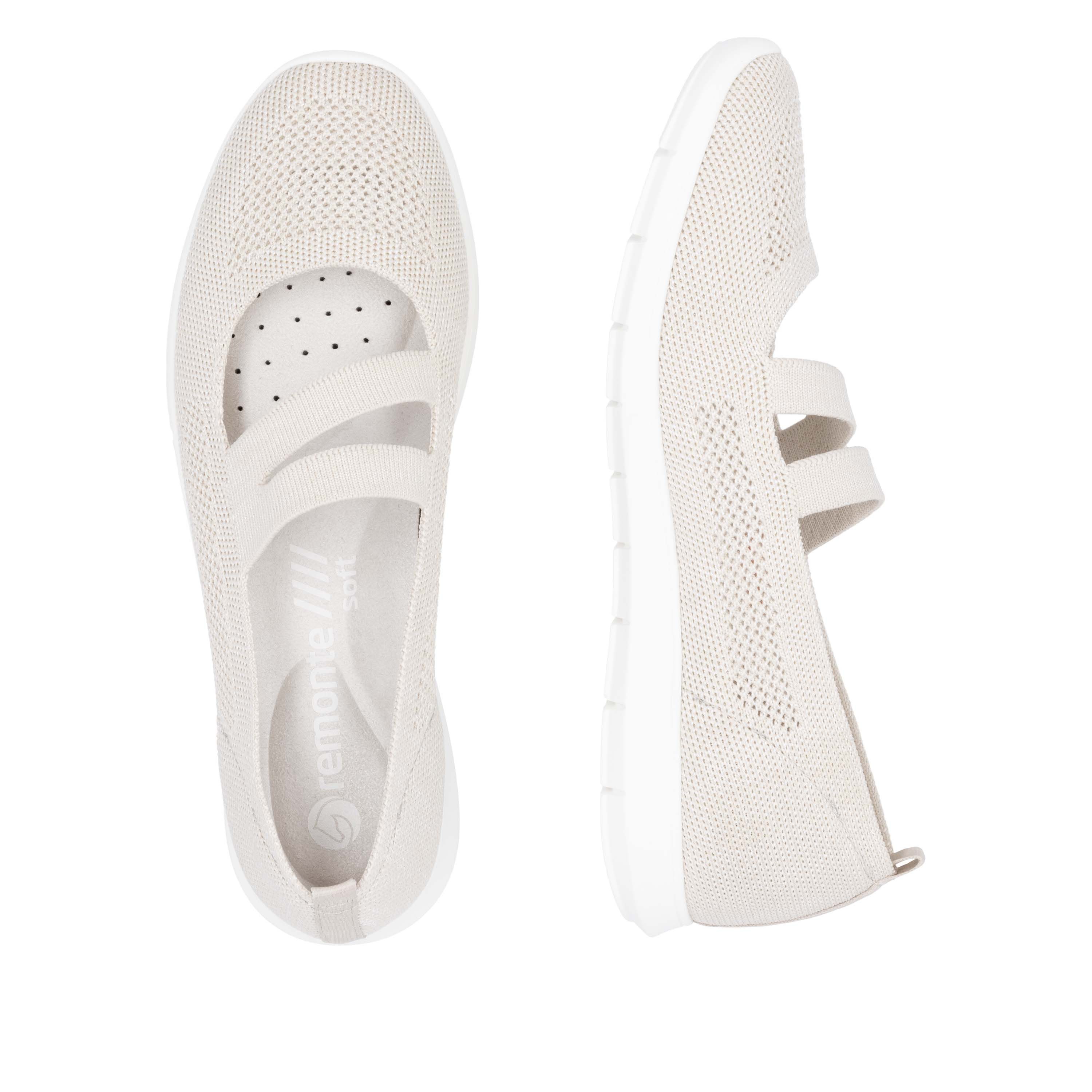Remonte Ballerina's met riempje , lage schoen, vrijetijdsschoen, comfort-schoen met verwisselbare binnenzool