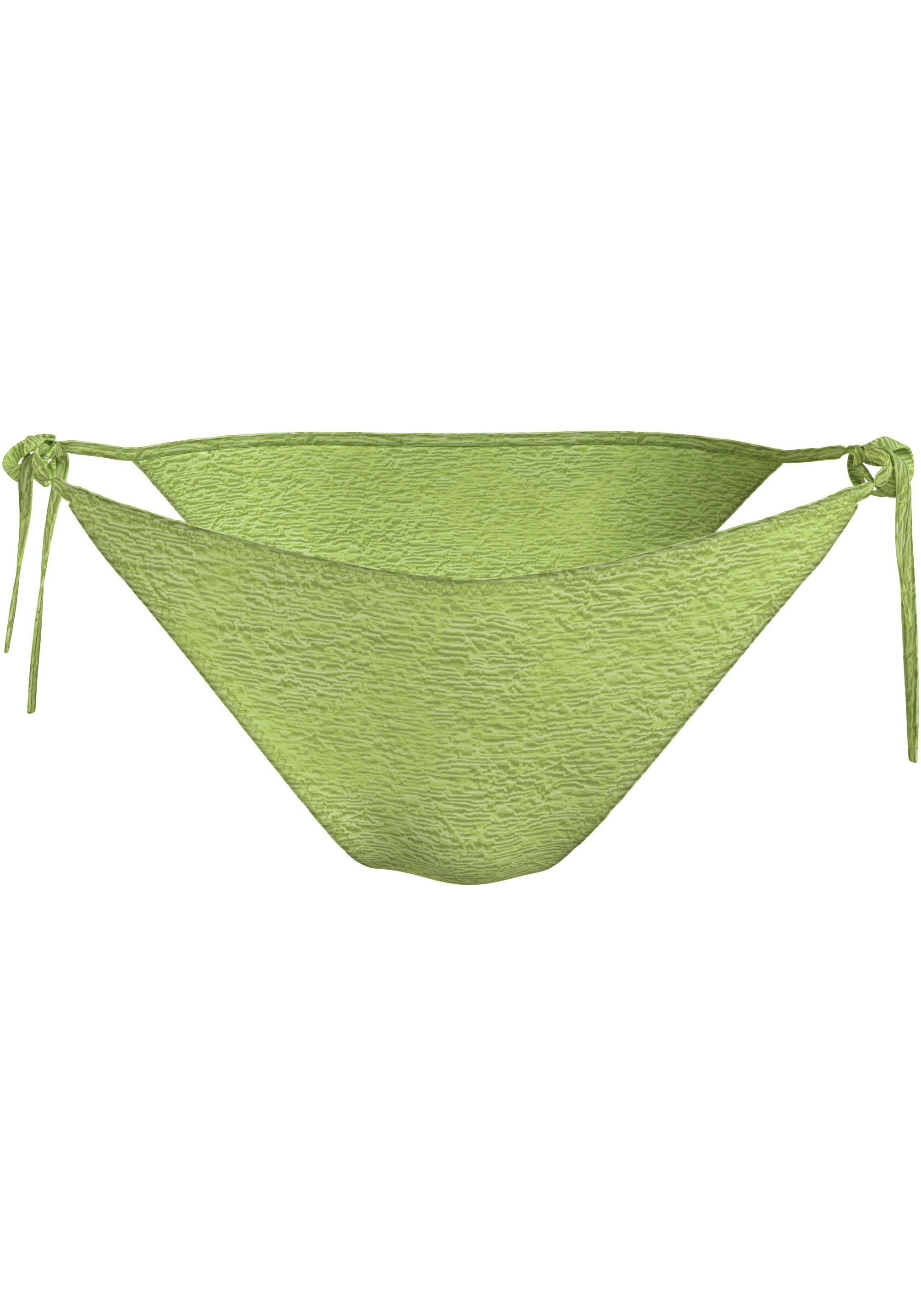 Calvin Klein Swimwear Bikinibroekje STRING SIDE TIE BIKINI dames bikinibroekjes maat S (36) groen