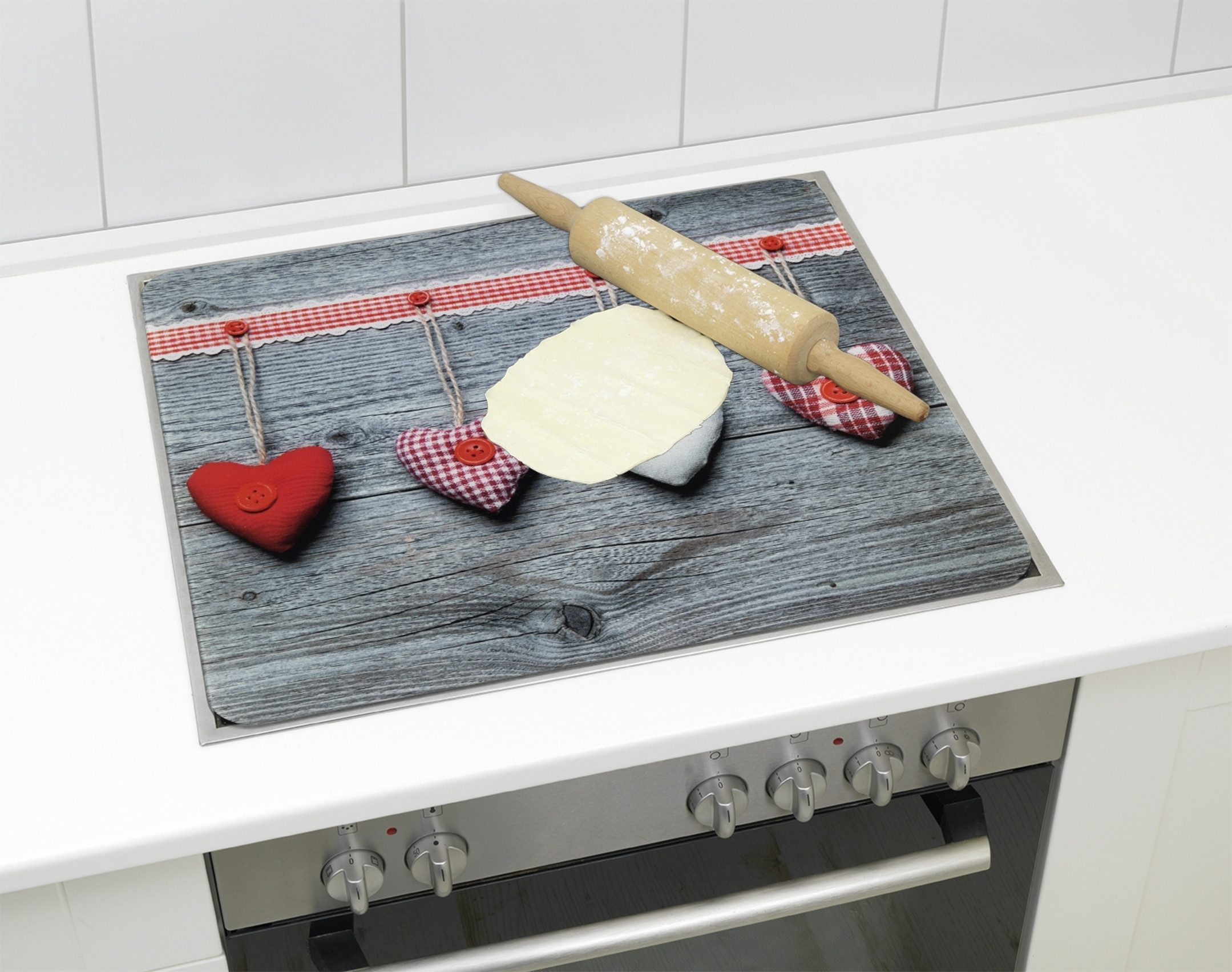 WENKO Kookplaatdeksel Multi Model Harten los werkblad te gebruiken (1-delig)