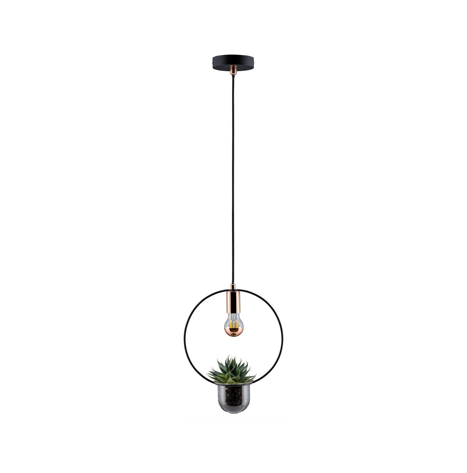 Paulmann Hanglamp Neordic Tasja max. 1x20W Zwart/Koper 230V Metaal (1 stuk)