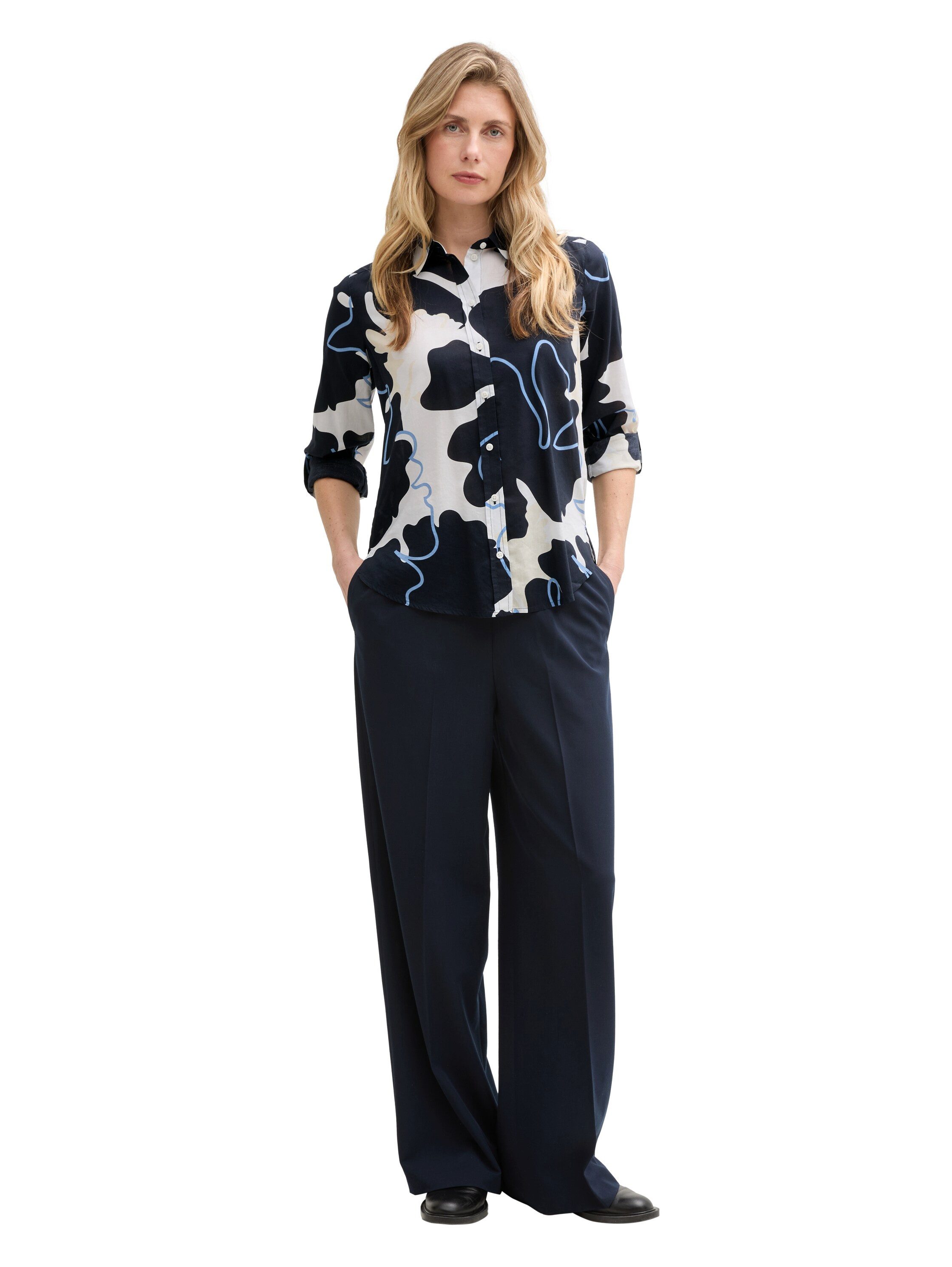 Tom Tailor Blouse met lange mouwen met print all-over