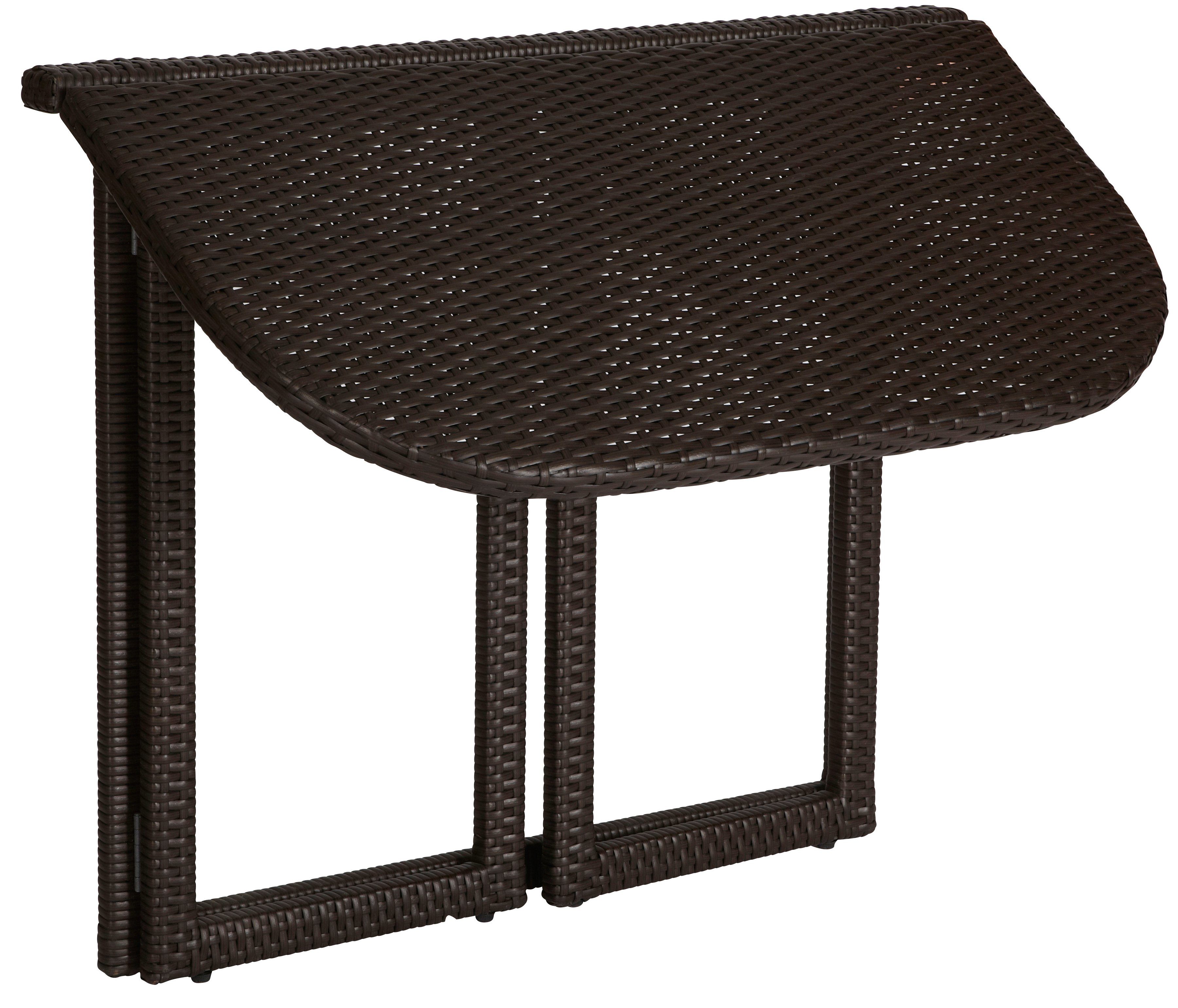 MERXX Tuintafel Rattan 50x90 cm