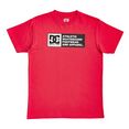 dc shoes t-shirt density zone rood