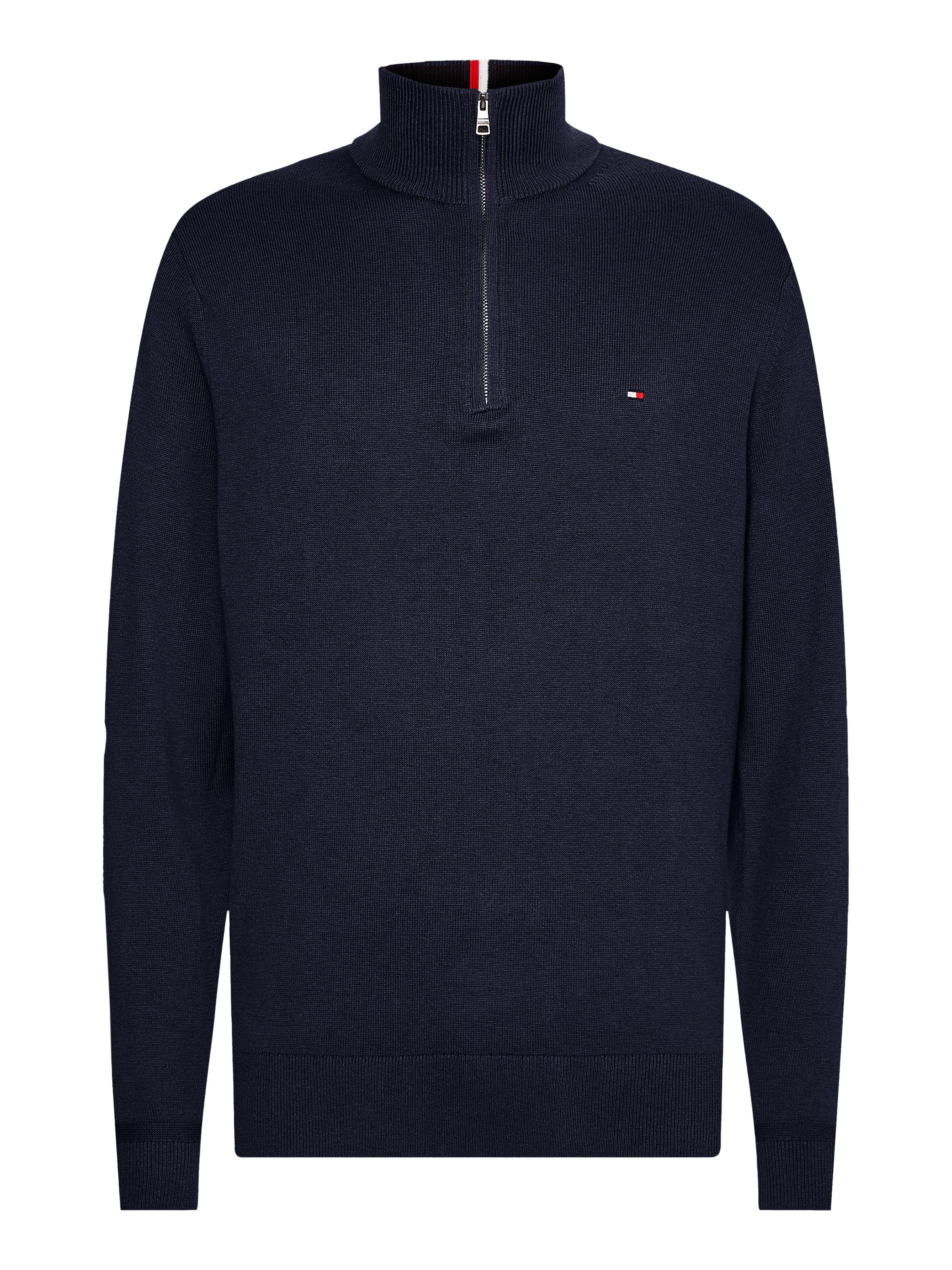 Tommy Hilfiger Schipperstrui BT-PIMA ORG CTN CASHMERE ZMOCK-B