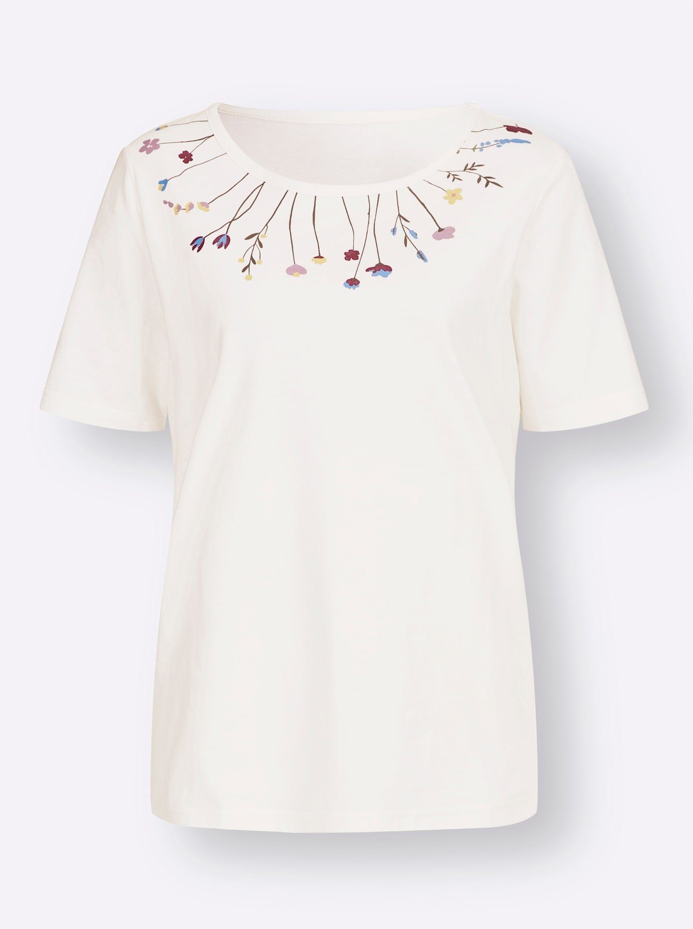 Classic Basics Shirt met korte mouwen Shirt met ronde hals (1-delig)