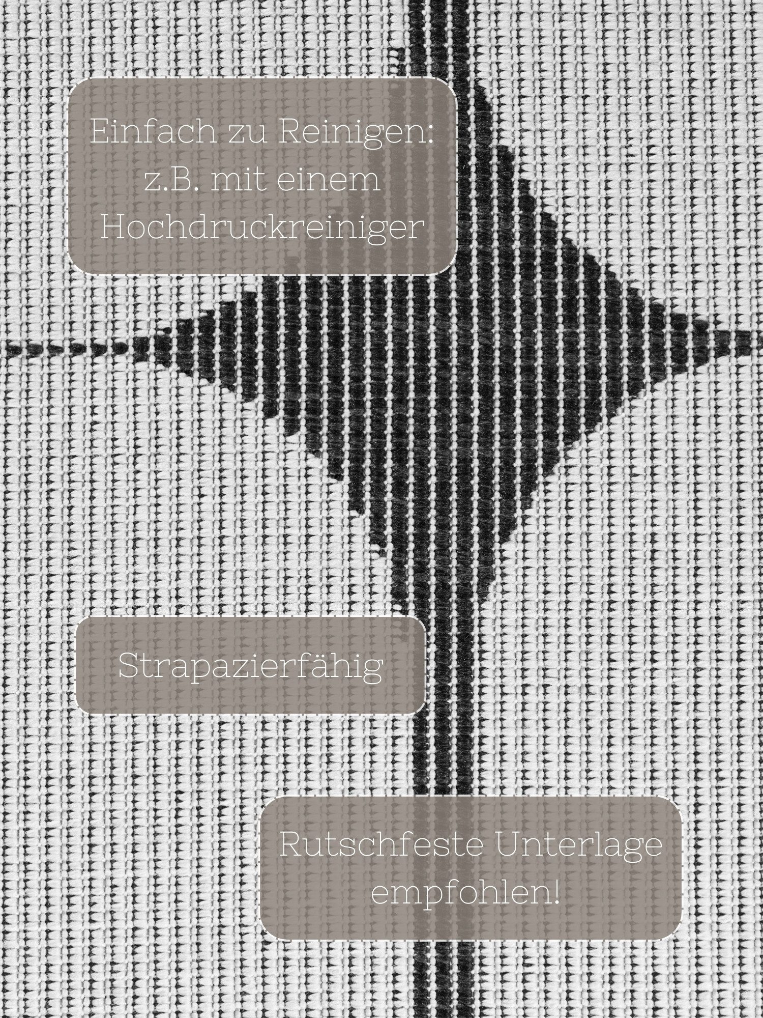 NORTHRUGS Outdoorkleed Bowen omkeerbaar tapijt