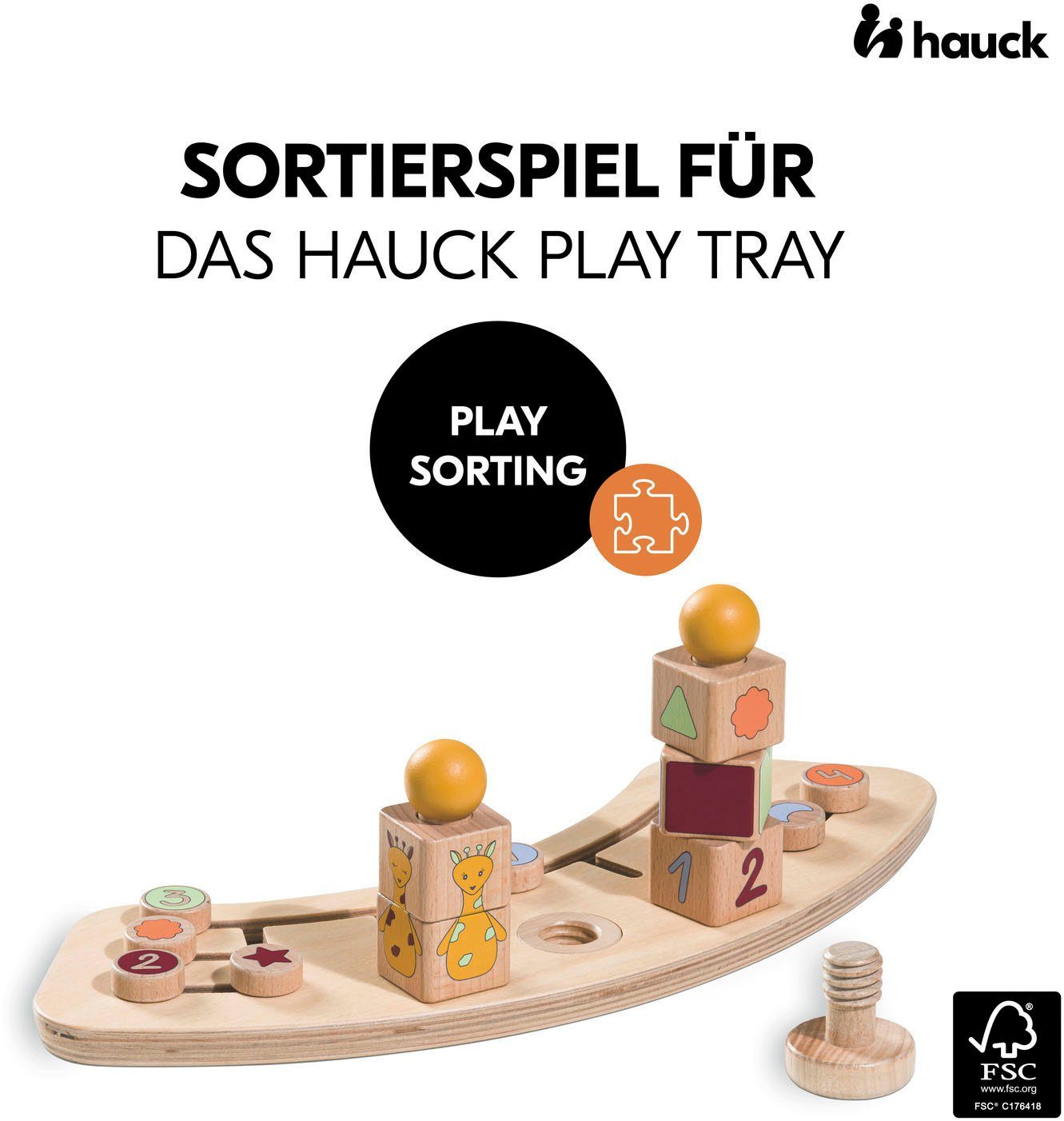 Hauck Vormenspel Play Sorting GirafFSC® - beschermt het bos - wereldwijd
