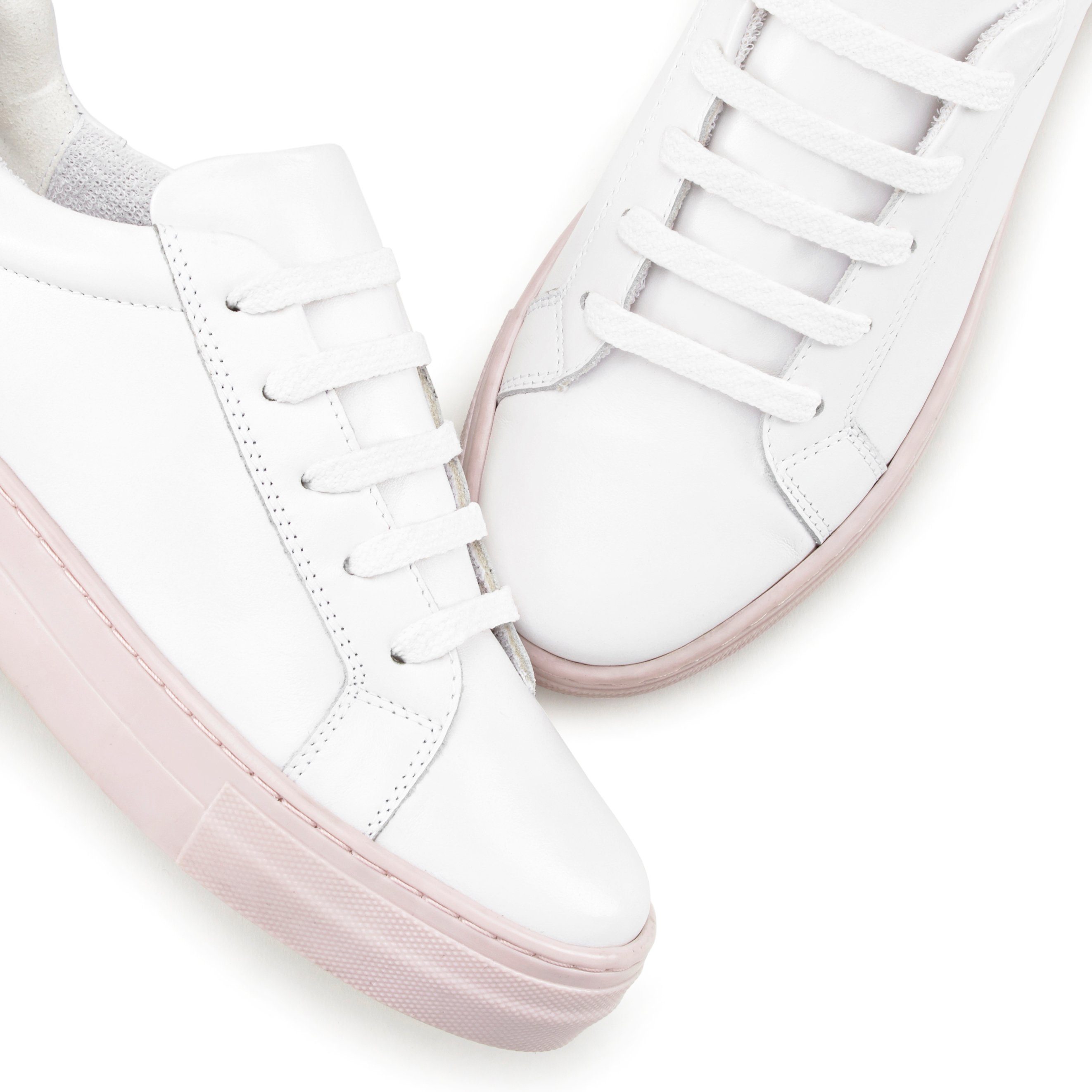 Elbsand Sneakers Veterschoen, vrijetijdsschoen, leer, zachte frotté binnenvoering