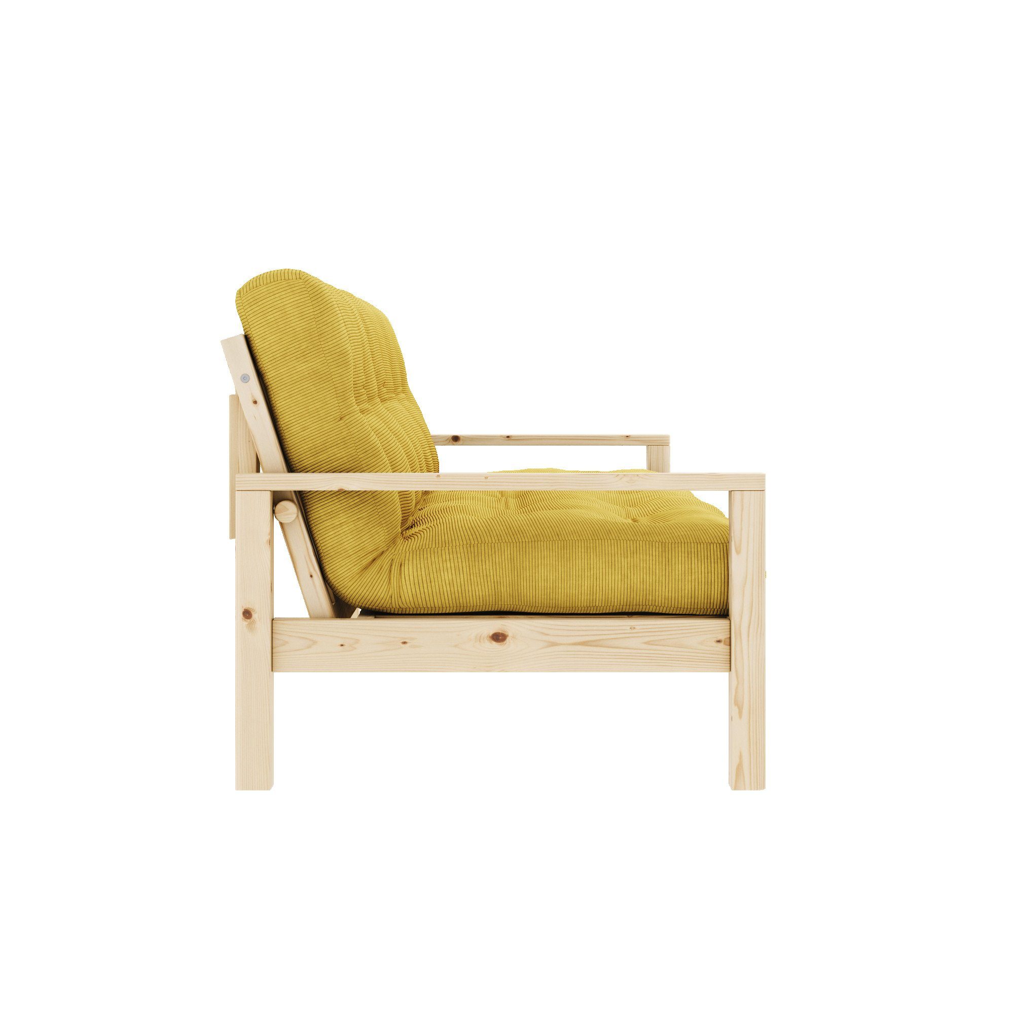 Karup Slaapbank Knob met futonmatras, verschillende kleuren, fsc®-gecertificeerd, dennenhout