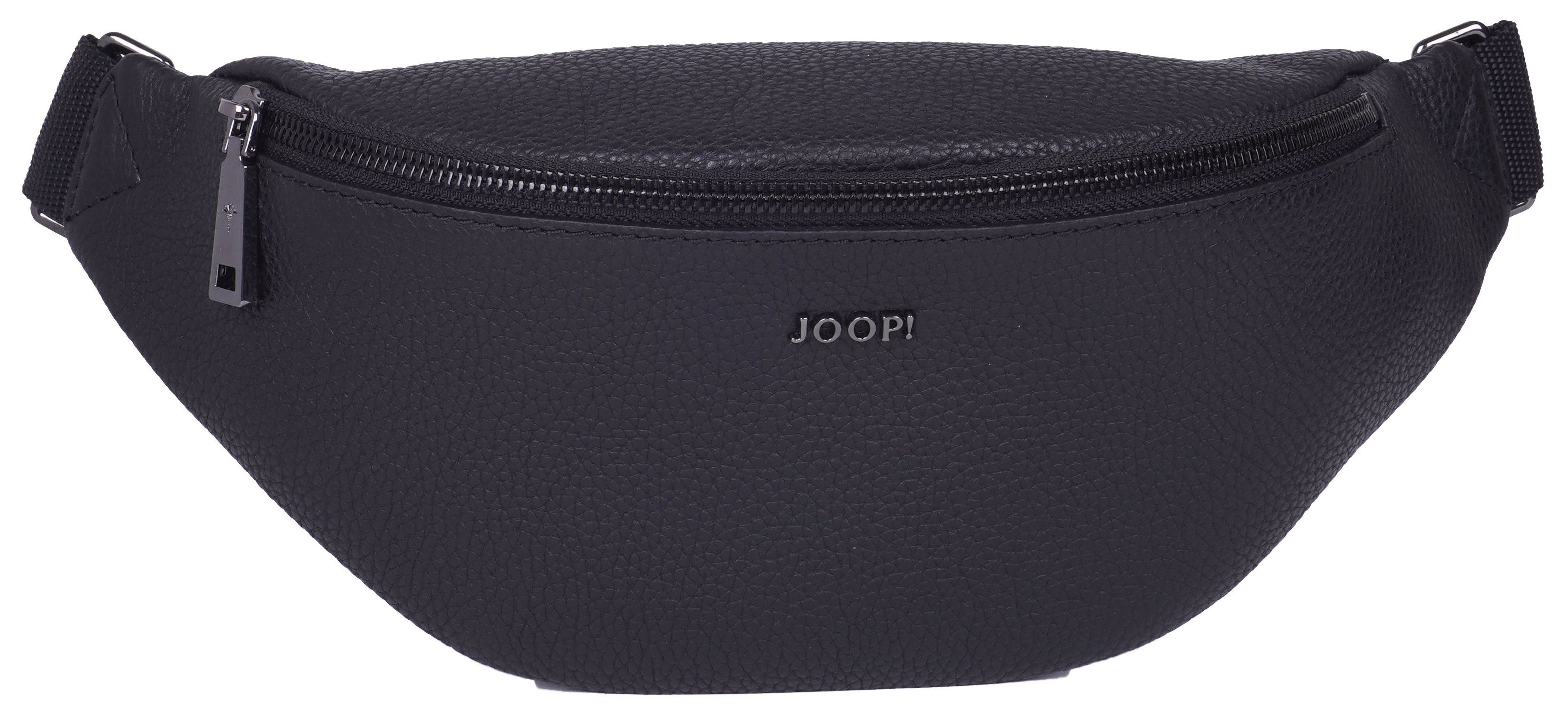 Joop! Buiktasje Cardona leo hipbag shz heren heuptassen maat 14 cm zwart