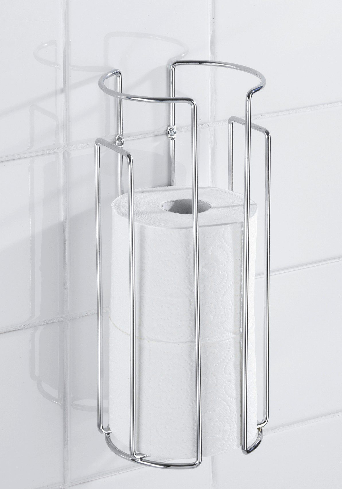 WENKO Toilet-voorraadrollenhouder (set, 2 stuks)
