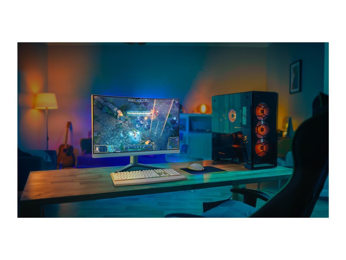 Philips Curved-gaming-monitor 27M2C5501, 68,5 cm / 27", QHD, draai-, kantel- en hoogteverstelbaar