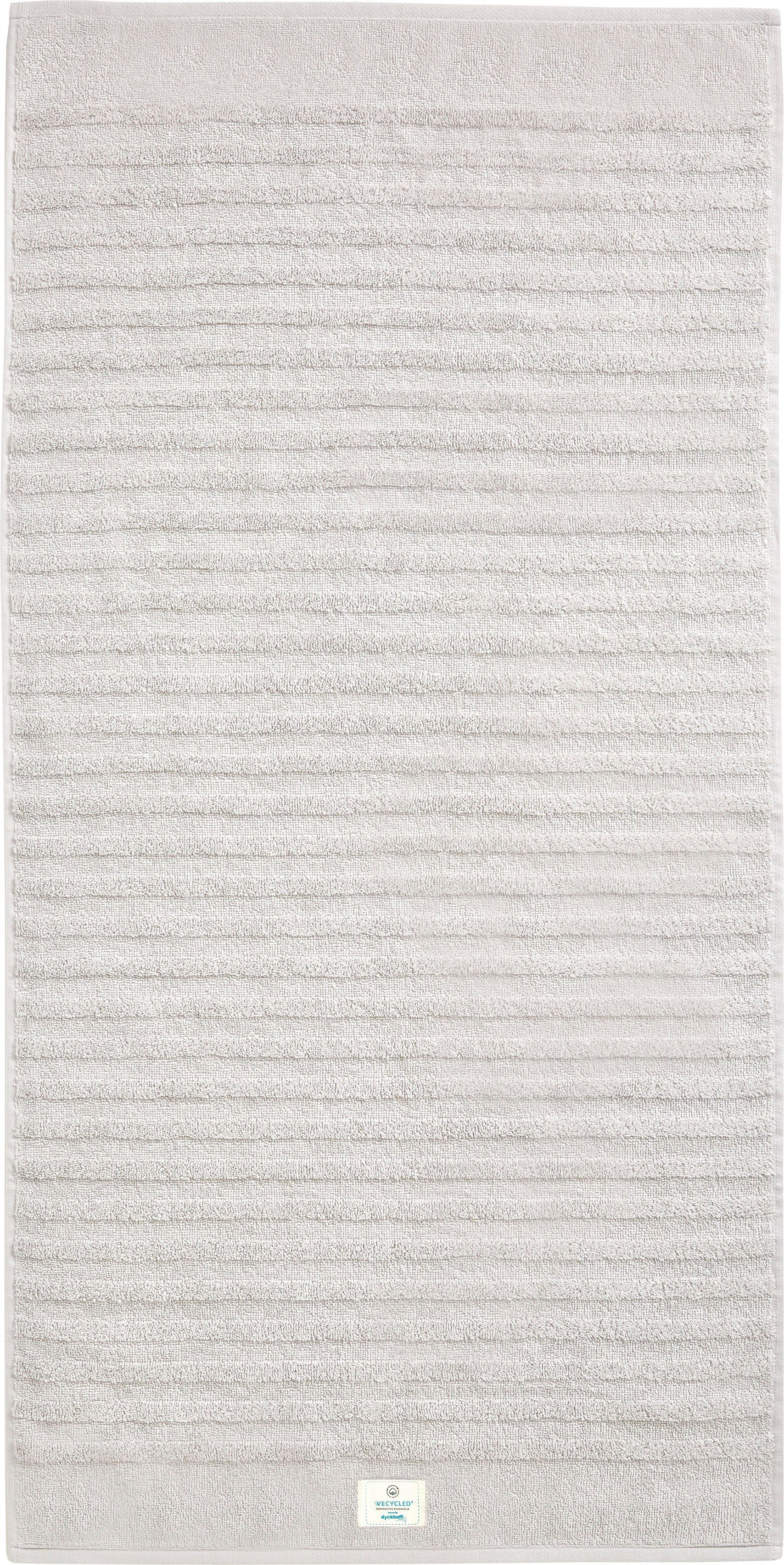 Dyckhoff Handdoekenset Wecycled 2 handdoeken (50x100 cm), 1 douchehanddoek (70x140 cm) (3 stuks)