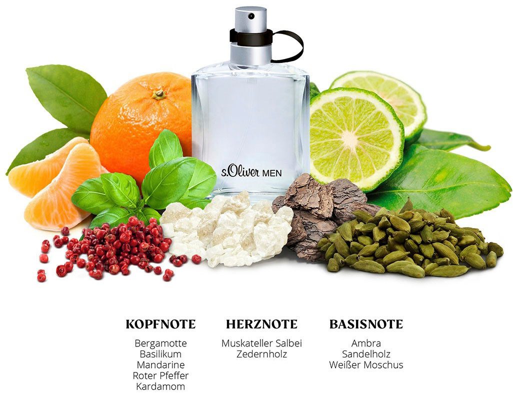 s.Oliver Eau de toilette S.Oliver Classic Men EDT NATURAL SPRAY 50 ML (set, 1-delig)