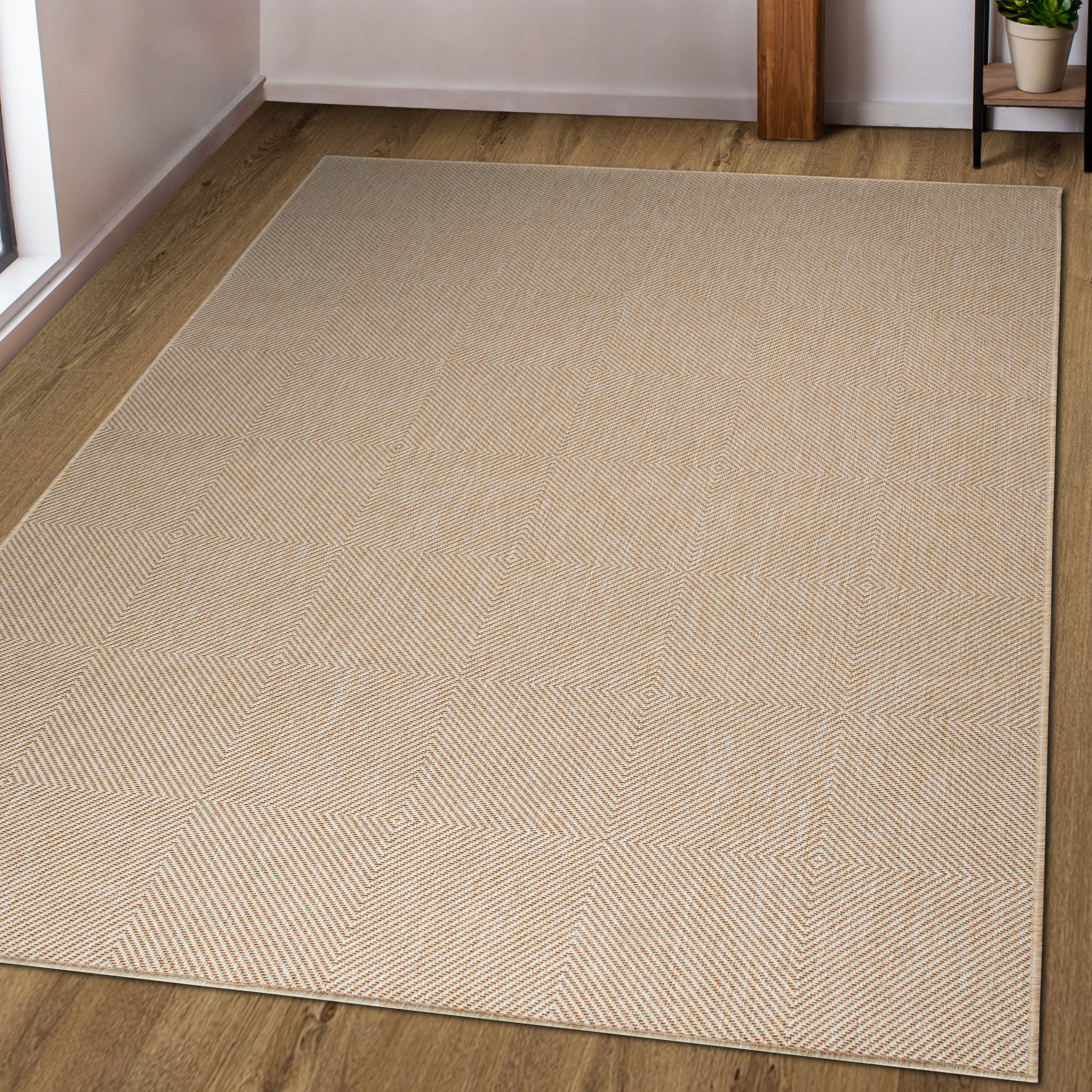 my home Vloerkleed Anna is ook als loper verkrijgbaar Geschikt voor binnen en buiten, sisal-look, weerbestendig & uv-bestendig