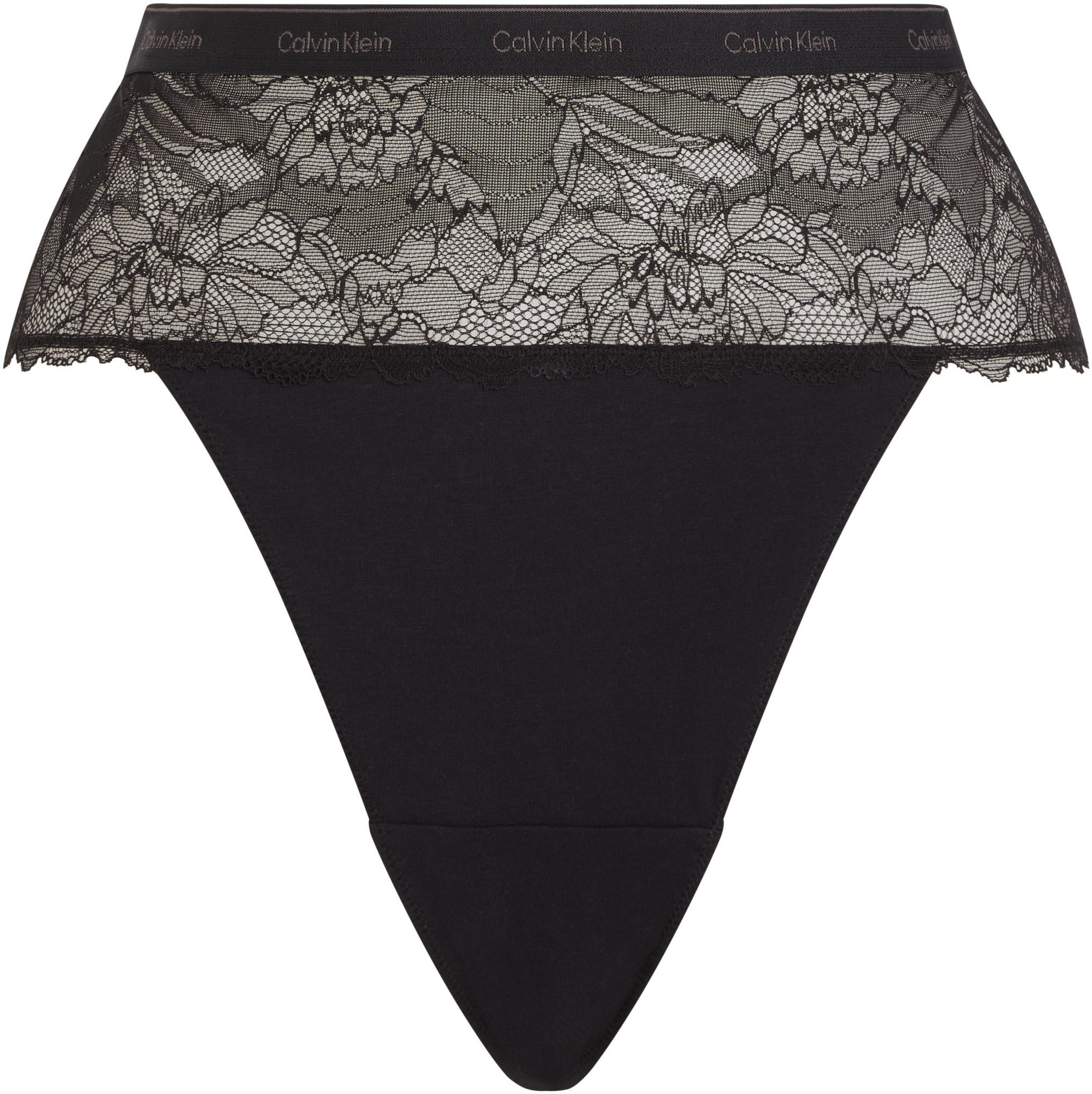 Calvin Klein Tanga THONG met brede kantband