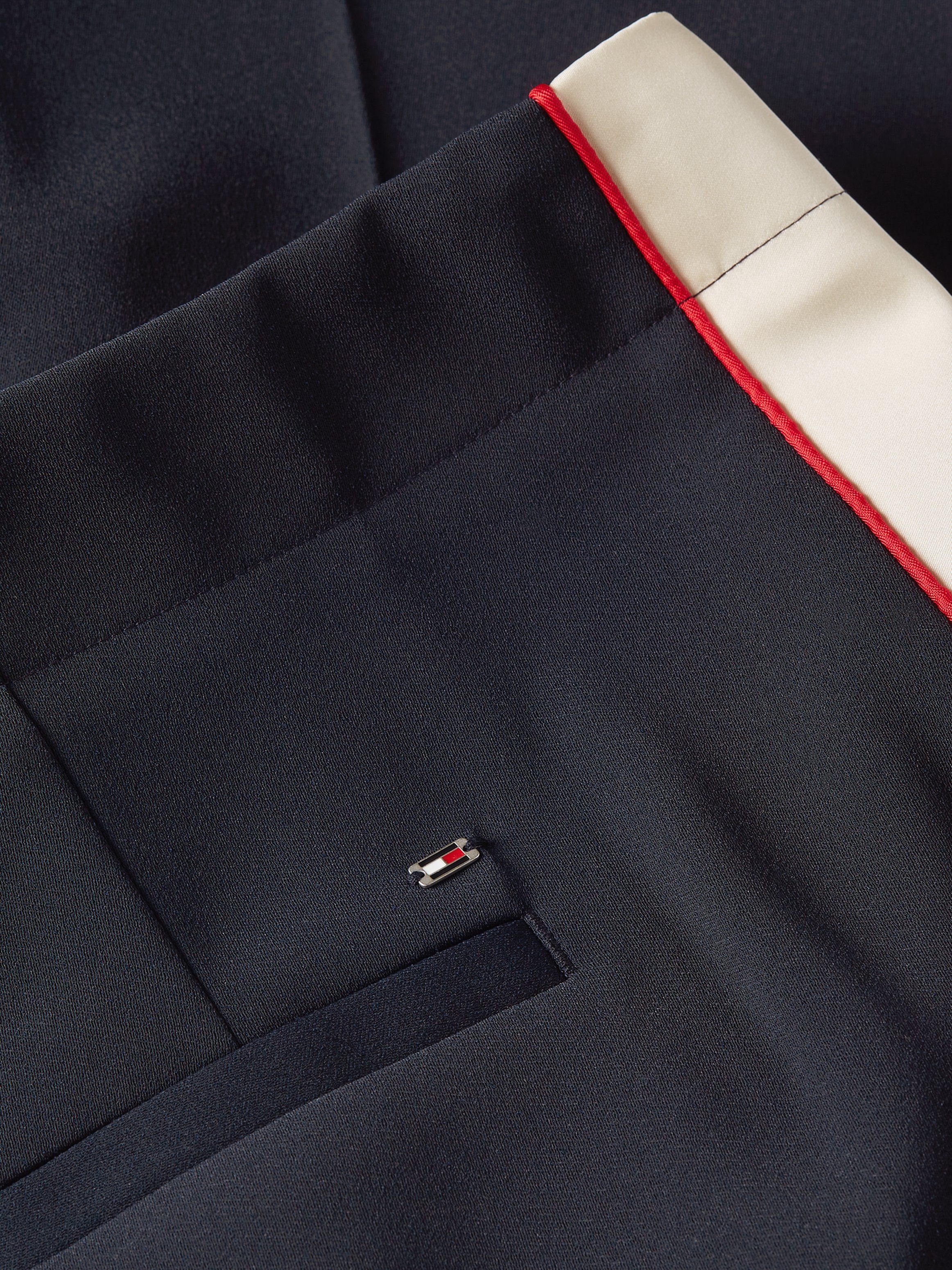 Tommy Hilfiger Geweven broek COLOR BLOCK SLIM STRAIGHT PANT