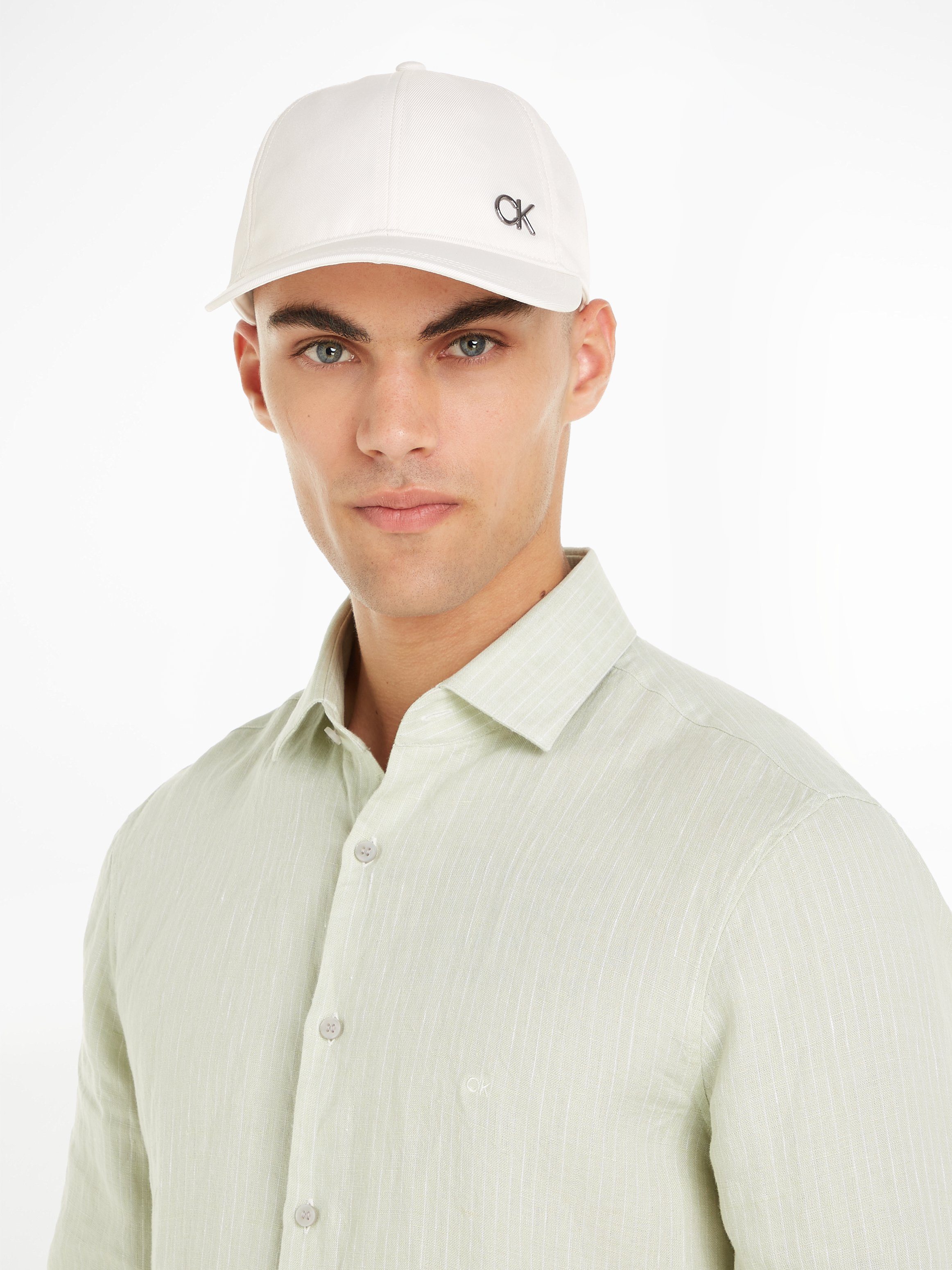 Calvin Klein Baseballcap CK SAFFIANO METAL BB CAP