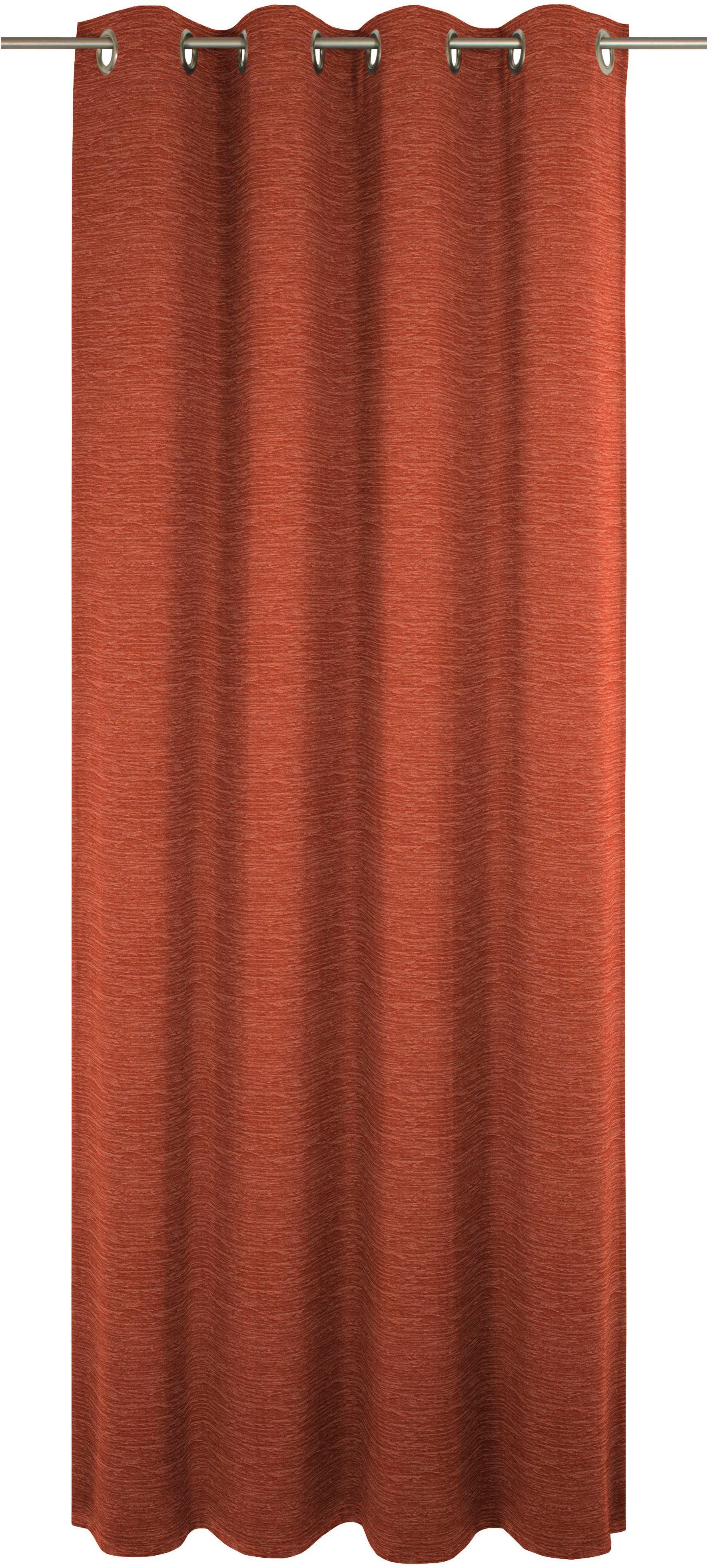Wirth Gordijn Trondheim B (1 stuk) kant & klaar gordijnen maat 132 cm x 165 cm bruin